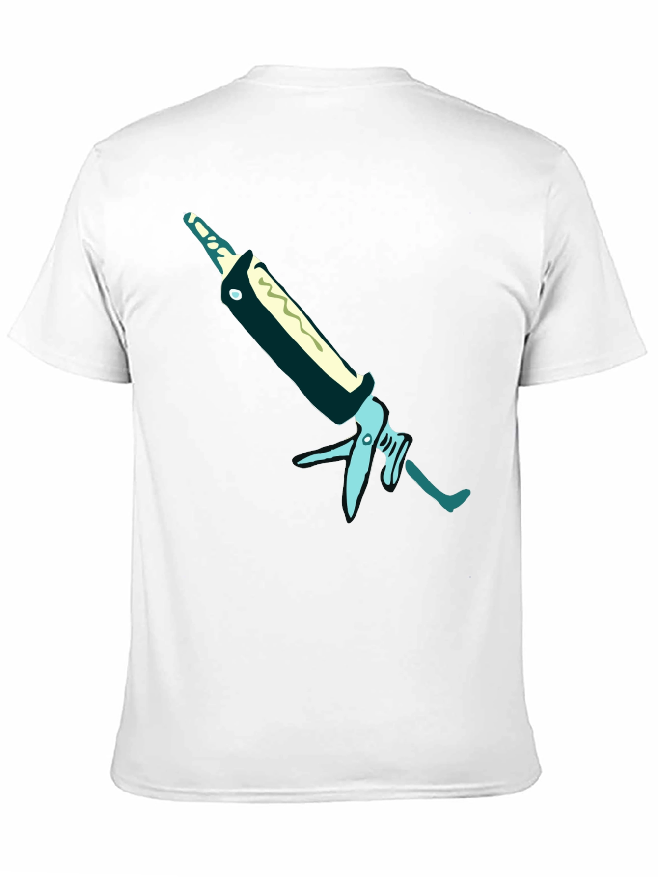 Caulk Gun Graphic Tee - Modern Comfort