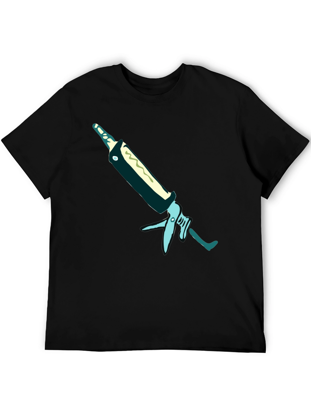 Caulk Gun Graphic Tee - Modern Comfort