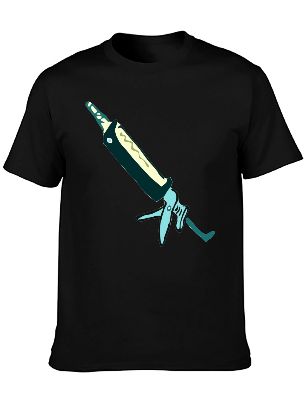 Caulk Gun Graphic Tee - Modern Comfort