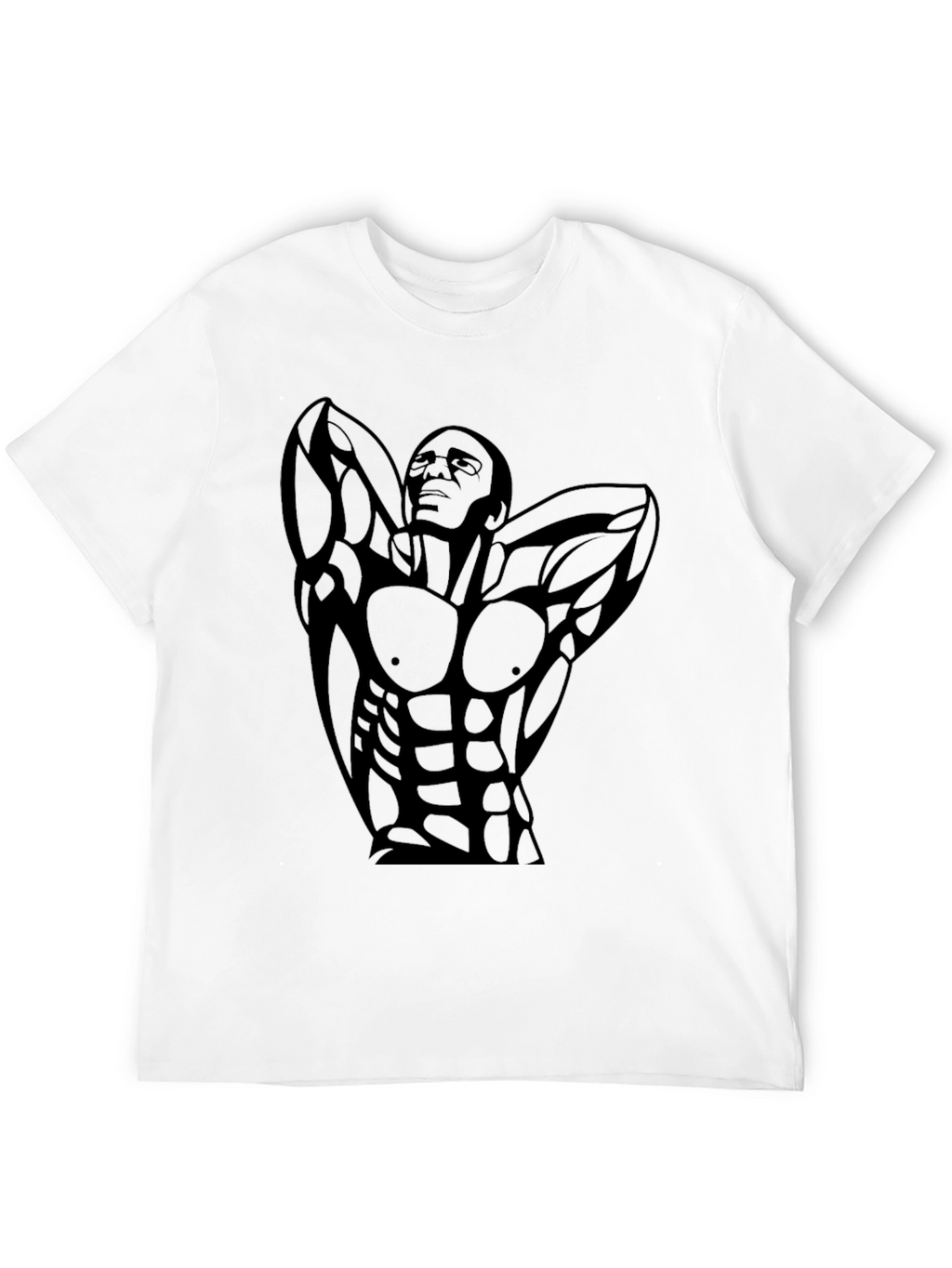 Black Bodybuilder Graphic Tee