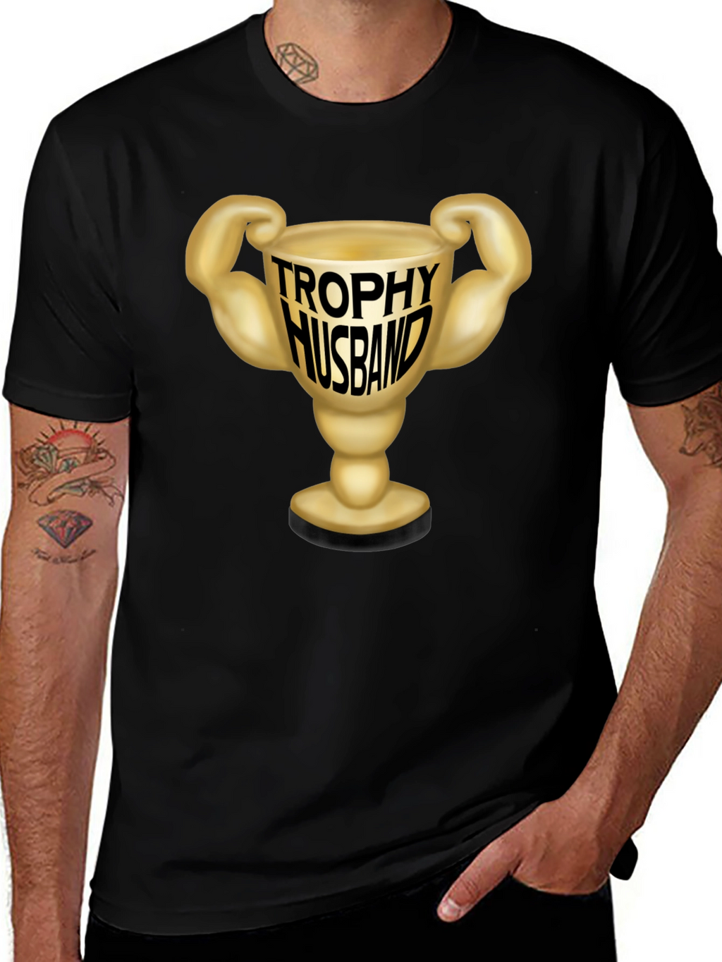 Trophy Husband Graphic T-Shirt