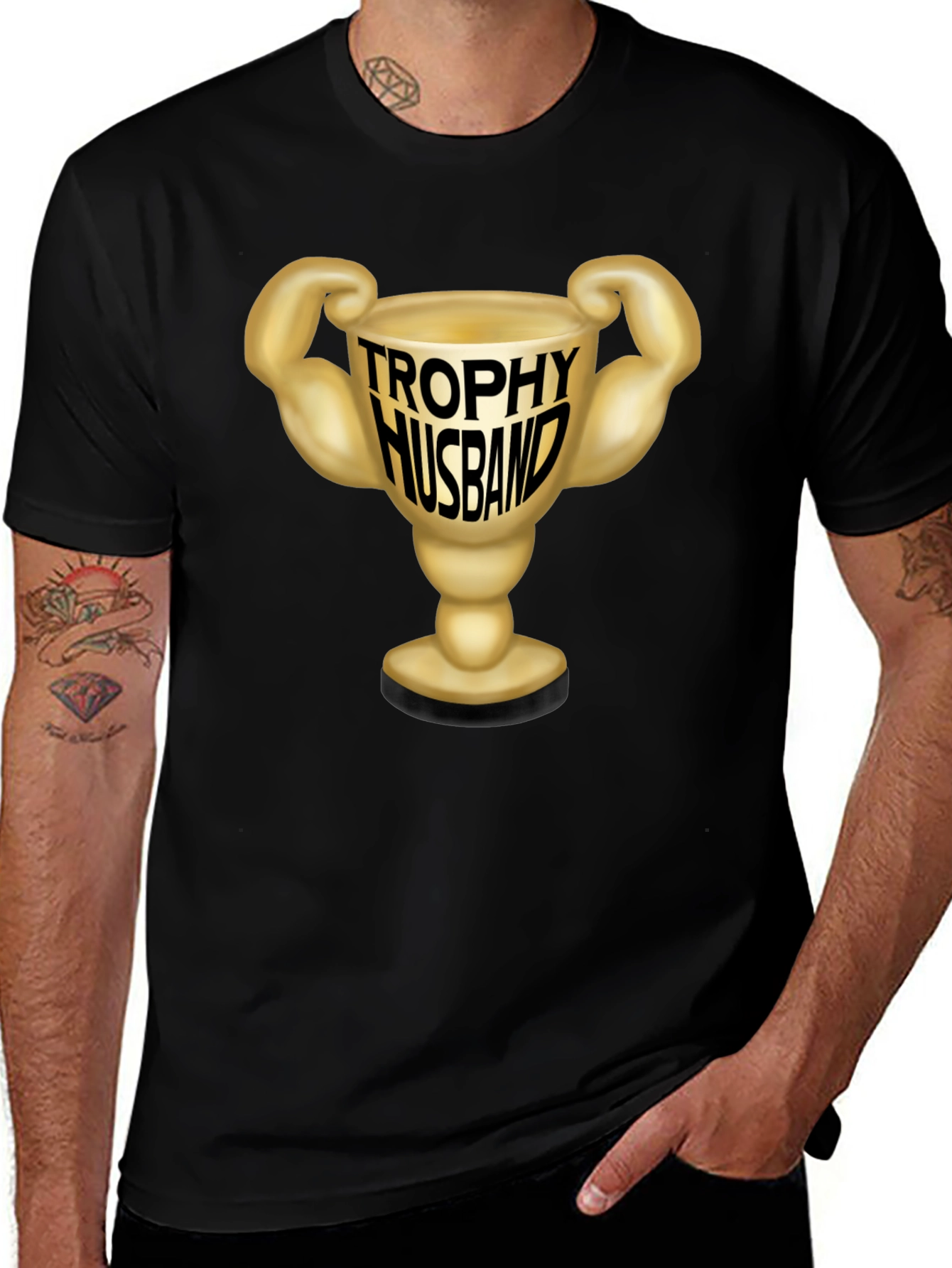 Trophy Husband Graphic T-Shirt