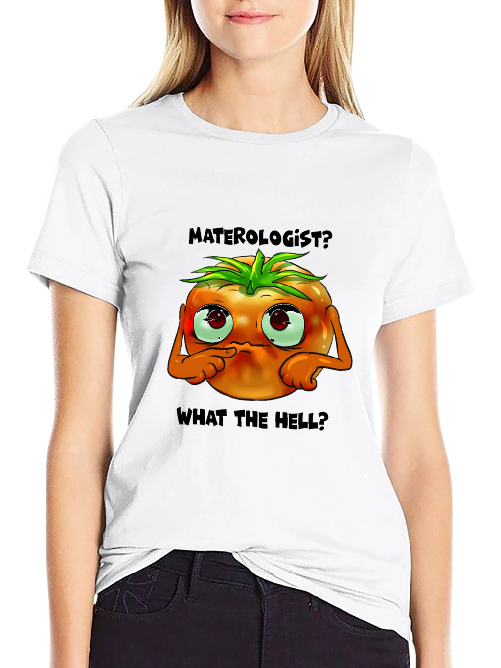 Materologist? Tomato Graphic T-Shirt