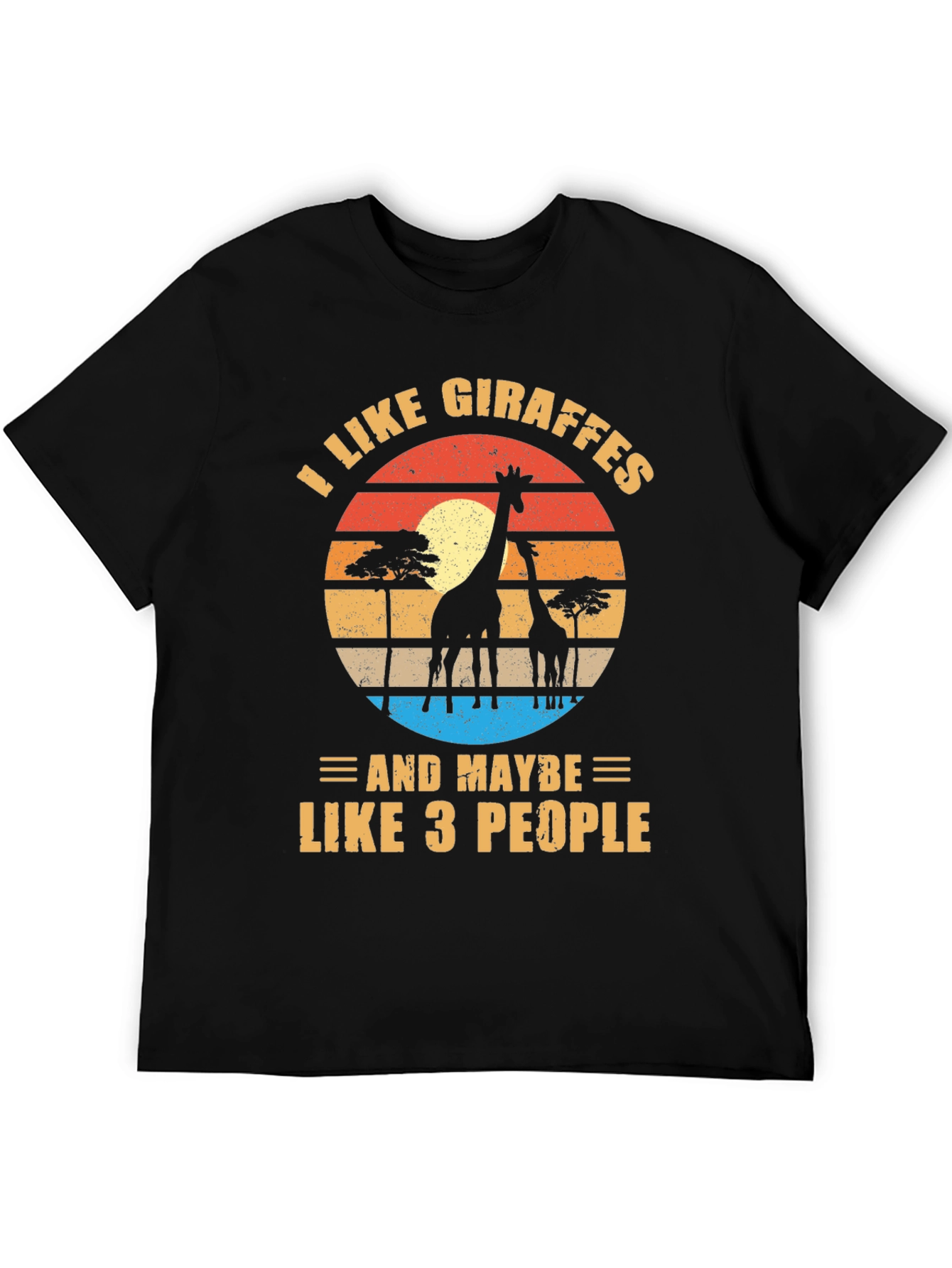 I Like Giraffes T-Shirt Funny Animal Lover Tee