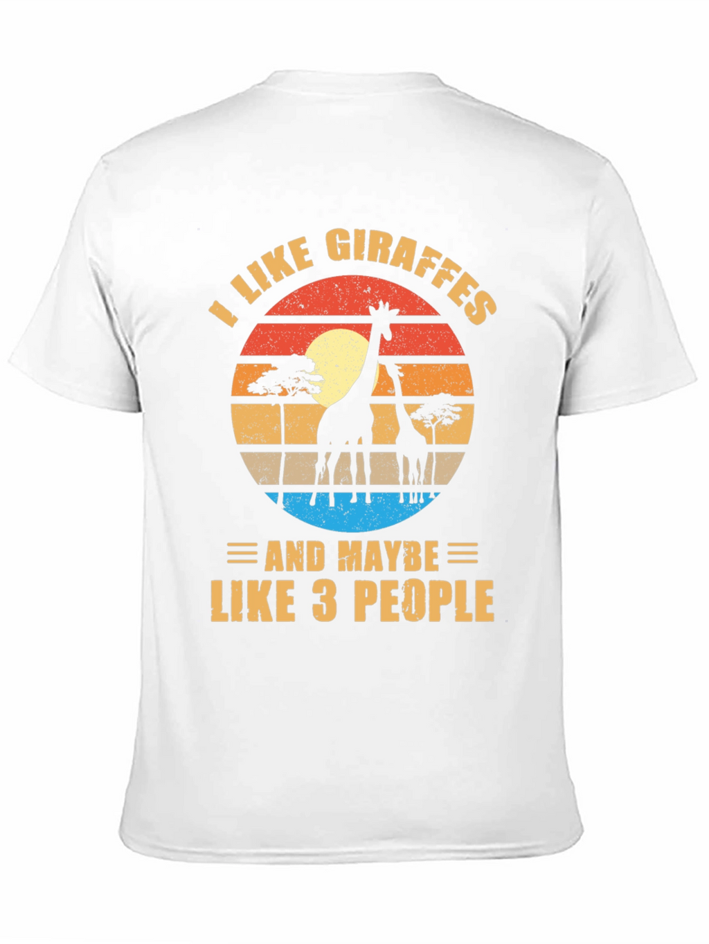I Like Giraffes T-Shirt Funny Animal Lover Tee
