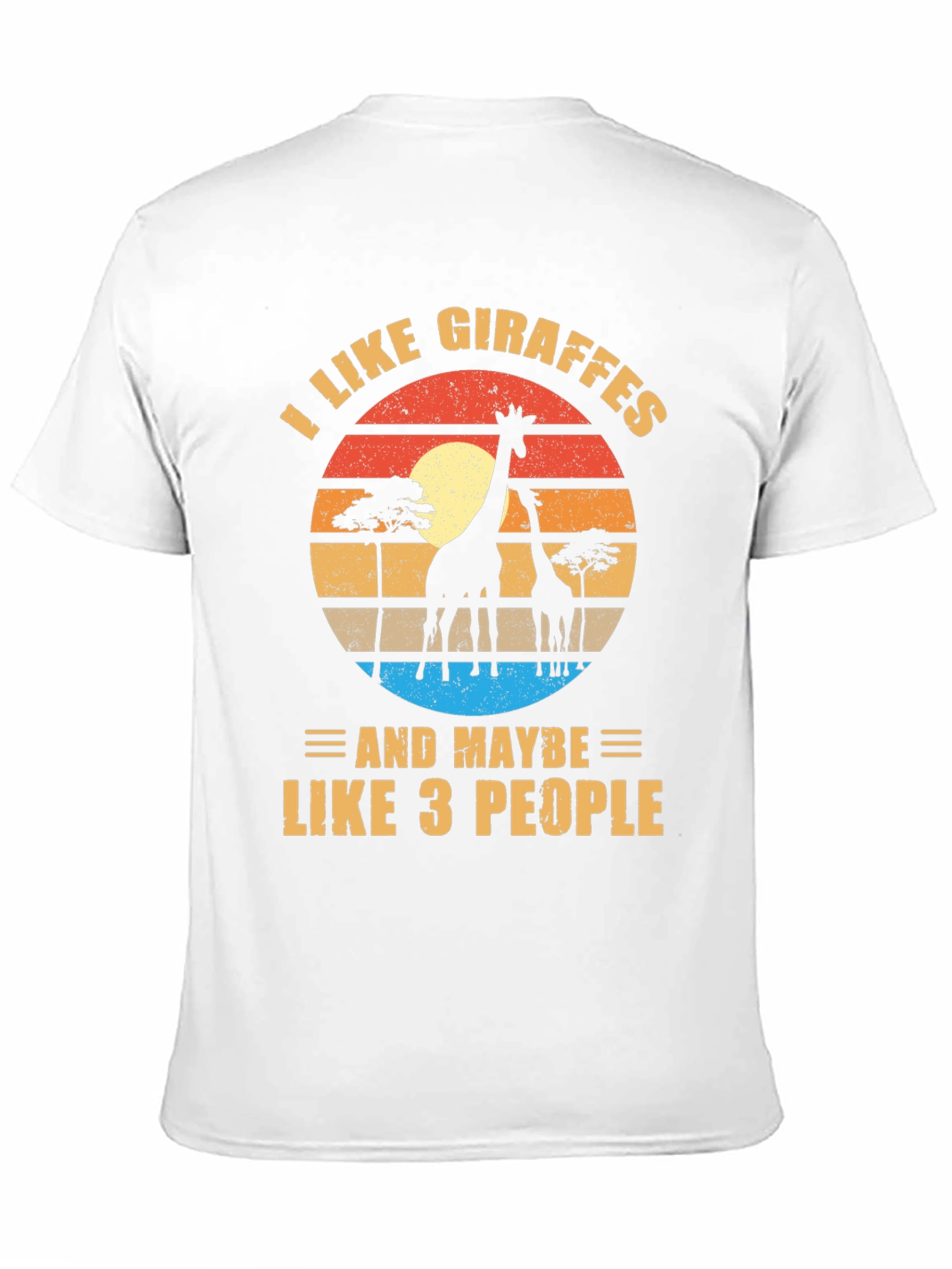 I Like Giraffes T-Shirt Funny Animal Lover Tee