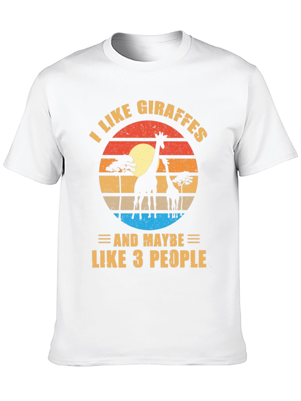 I Like Giraffes T-Shirt Funny Animal Lover Tee