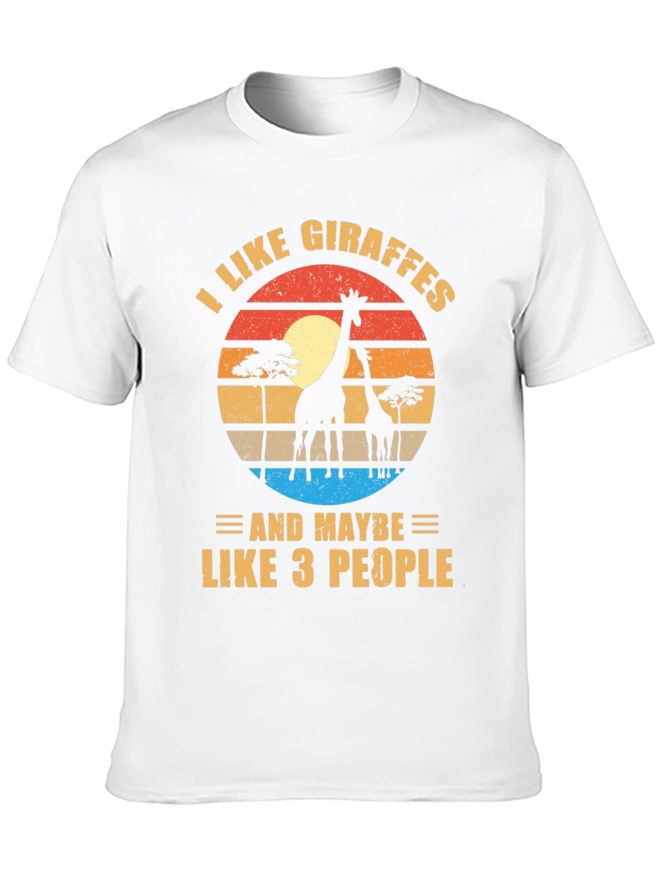 I Like Giraffes T-Shirt Funny Animal Lover Tee