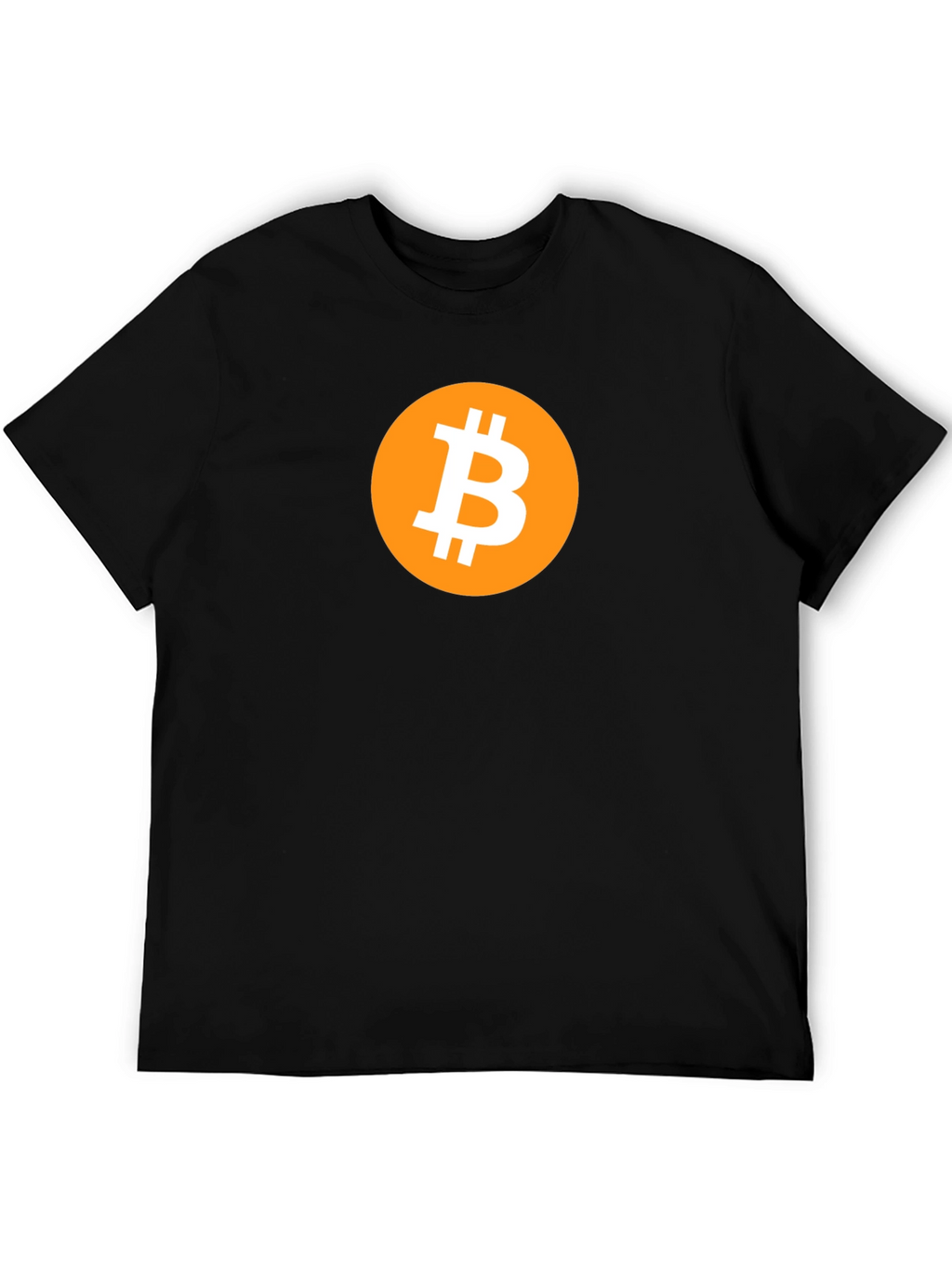 Bitcoin Logo Graphic Tee - Crypto Enthusiast T-Shirt