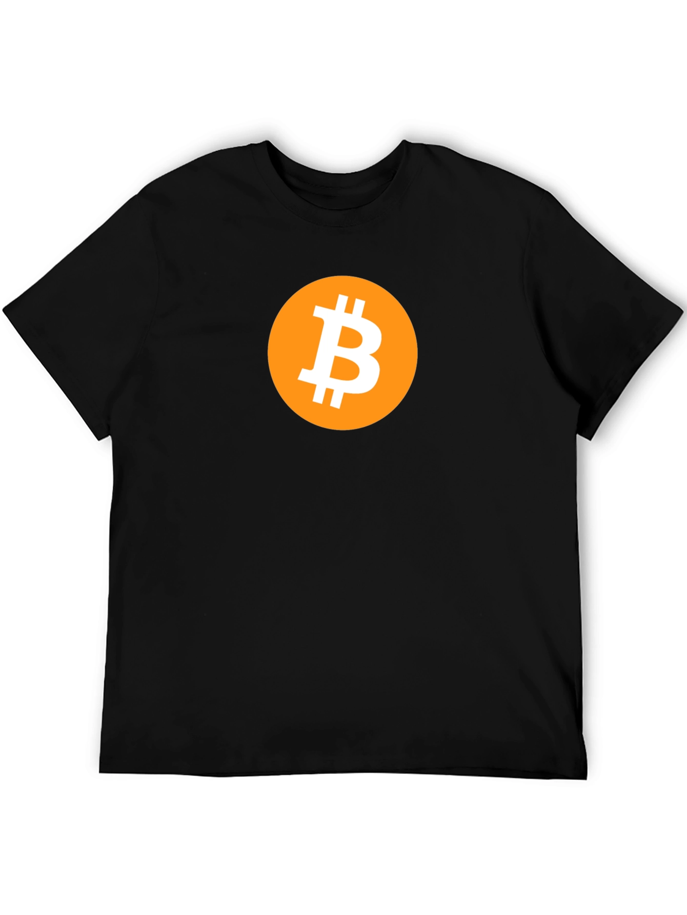 Bitcoin Logo Graphic Tee - Crypto Enthusiast T-Shirt