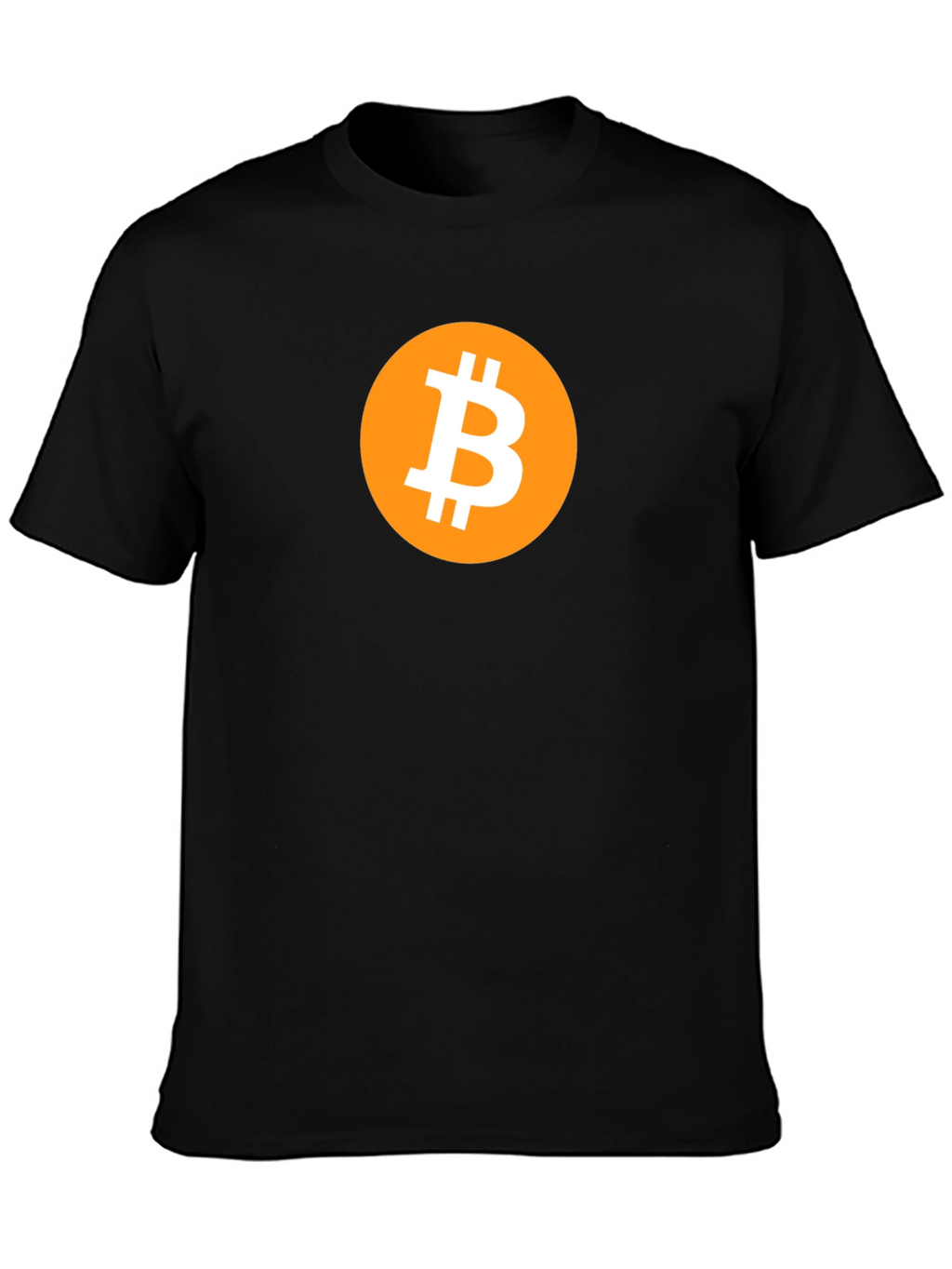 Bitcoin Logo Graphic Tee - Crypto Enthusiast T-Shirt