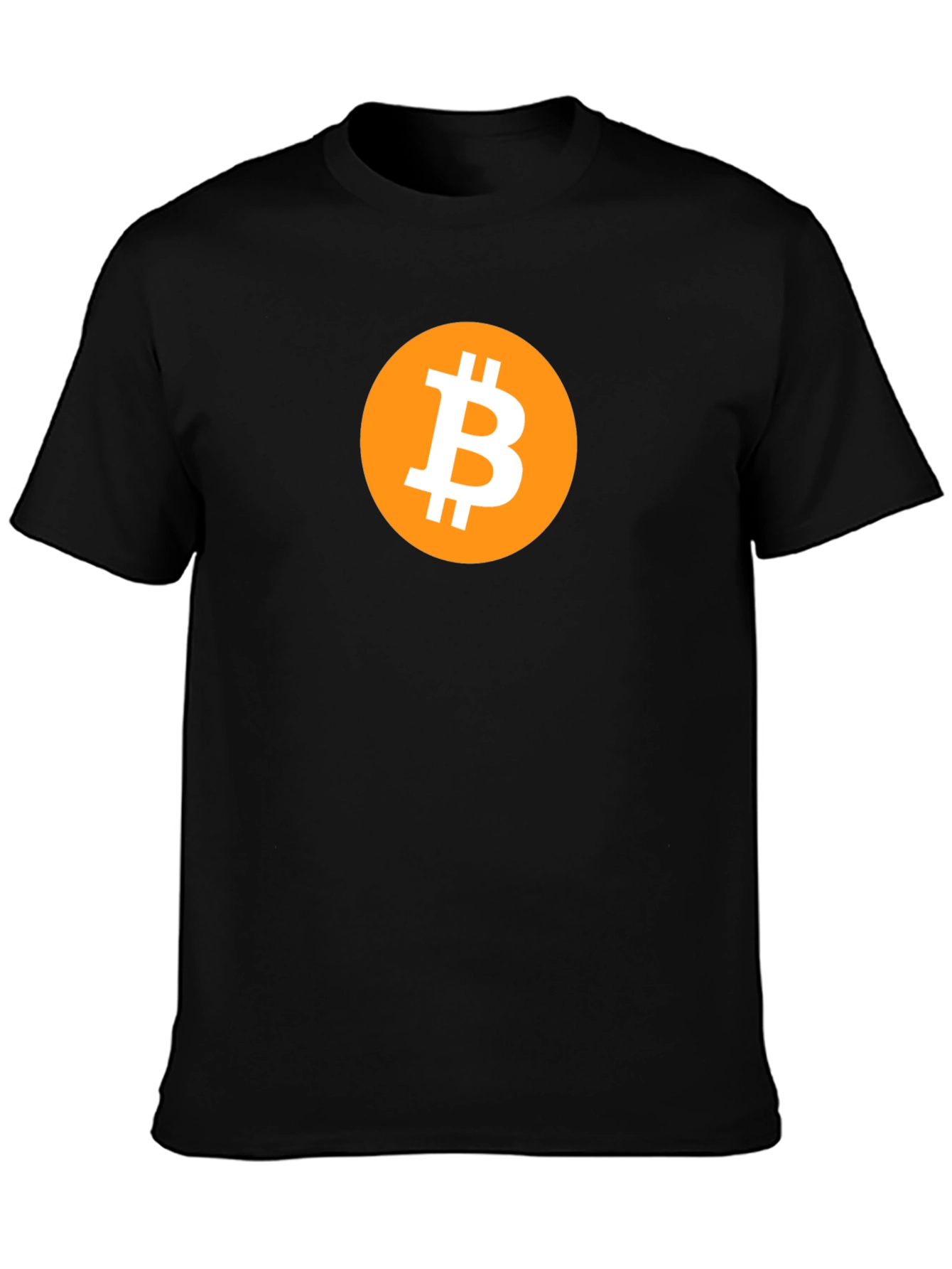 Bitcoin Logo Graphic Tee - Crypto Enthusiast T-Shirt