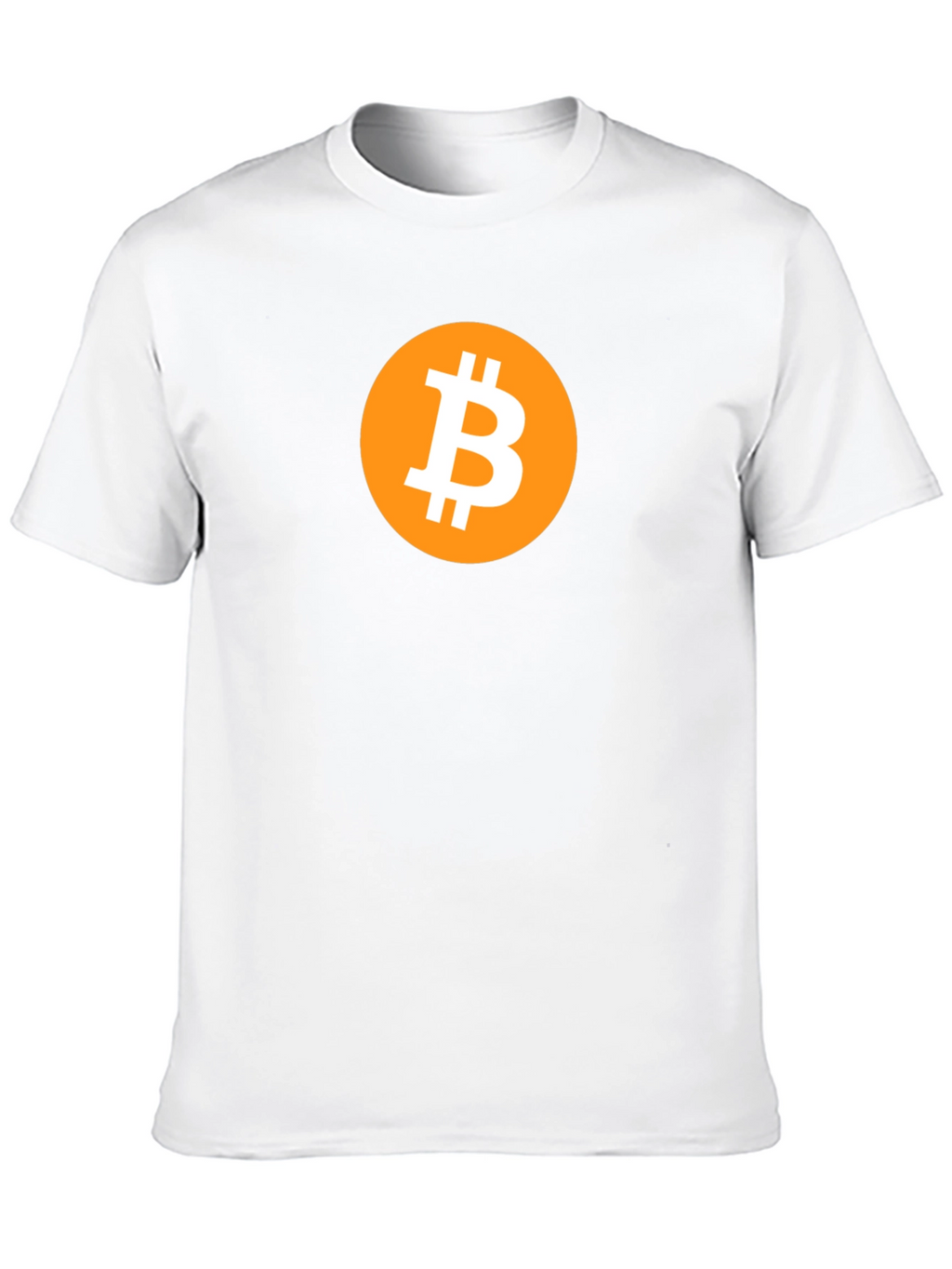Bitcoin Logo Graphic Tee - Crypto Enthusiast T-Shirt