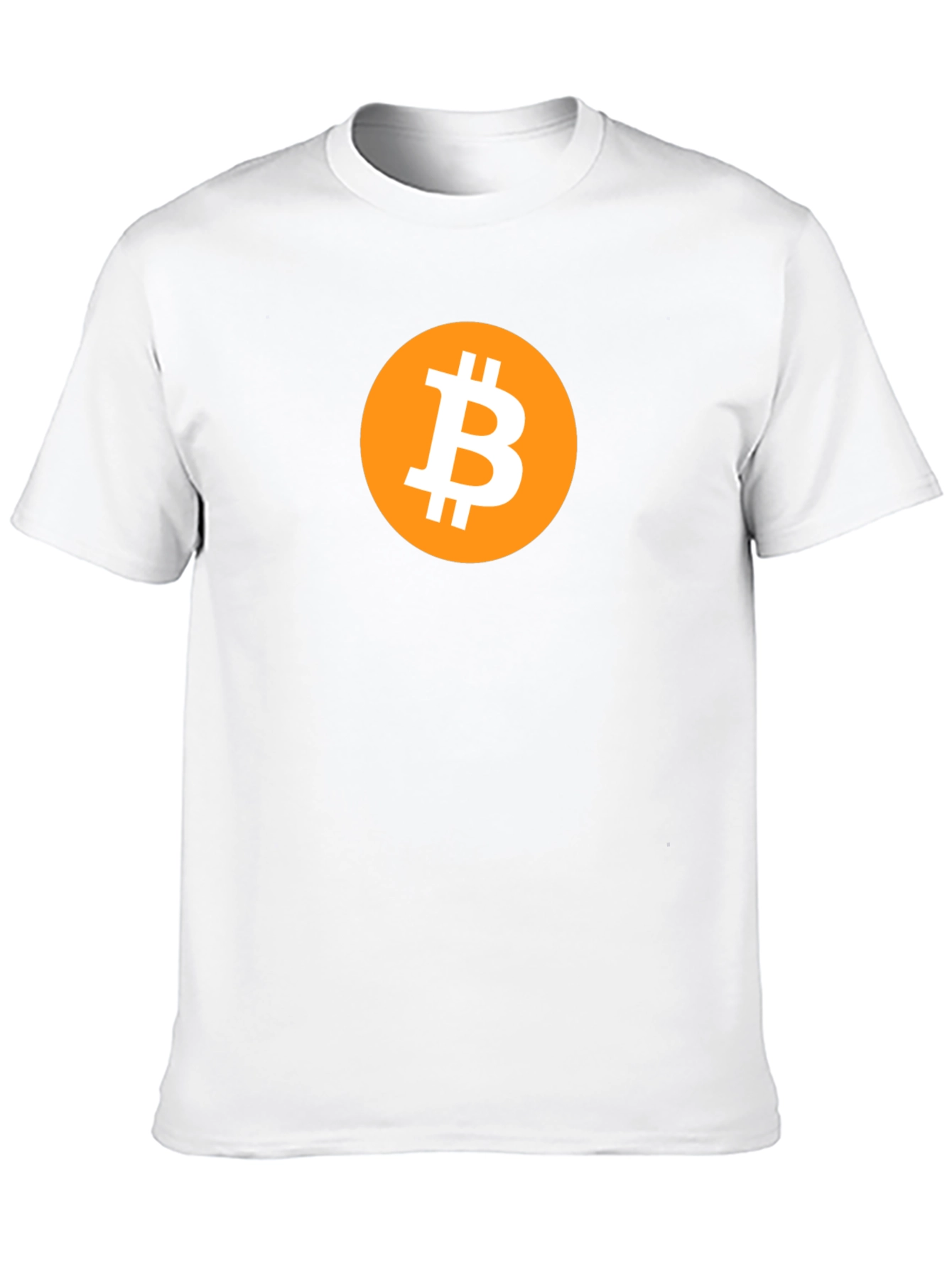Bitcoin Logo Graphic Tee - Crypto Enthusiast T-Shirt