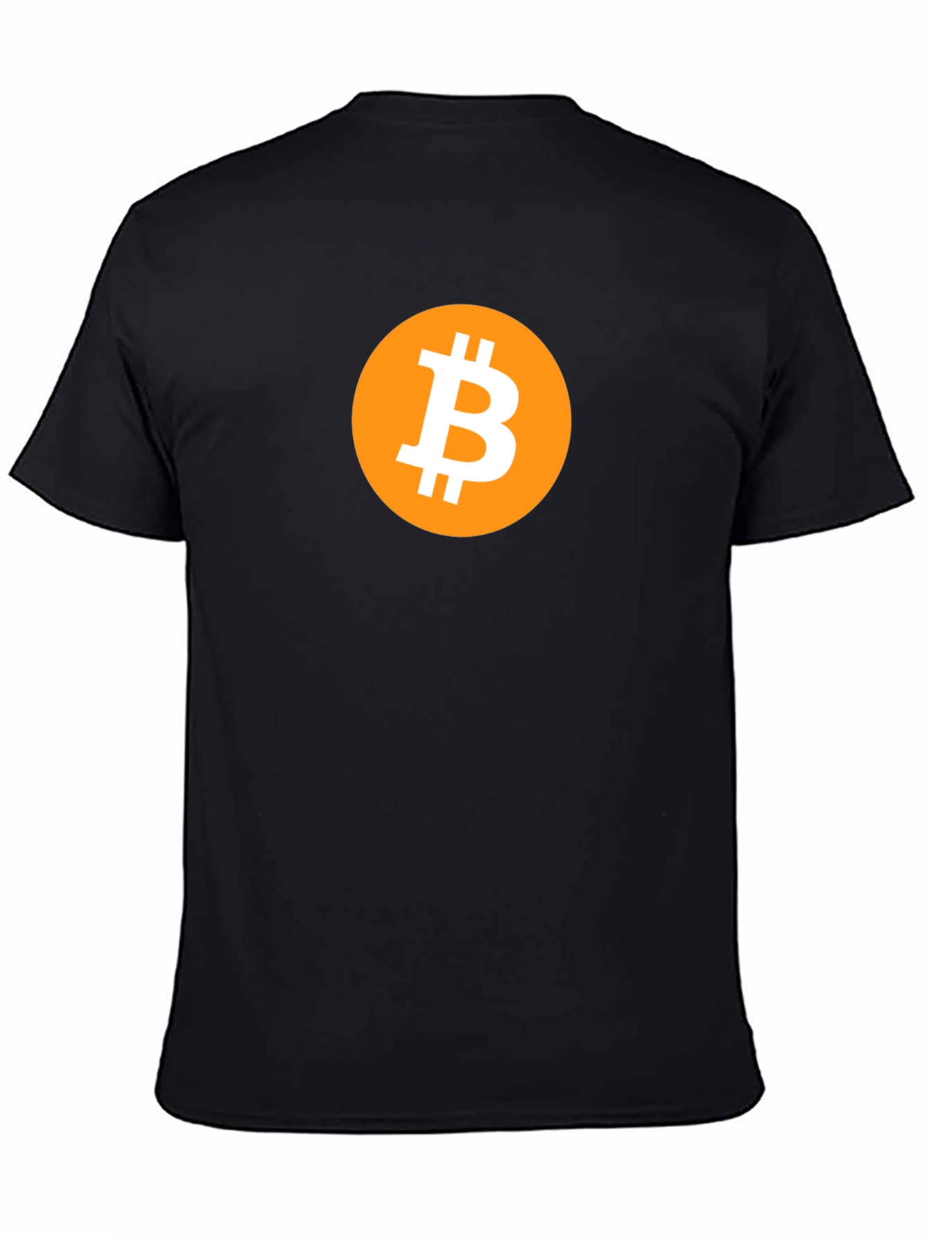 Bitcoin Logo Graphic Tee - Crypto Enthusiast T-Shirt