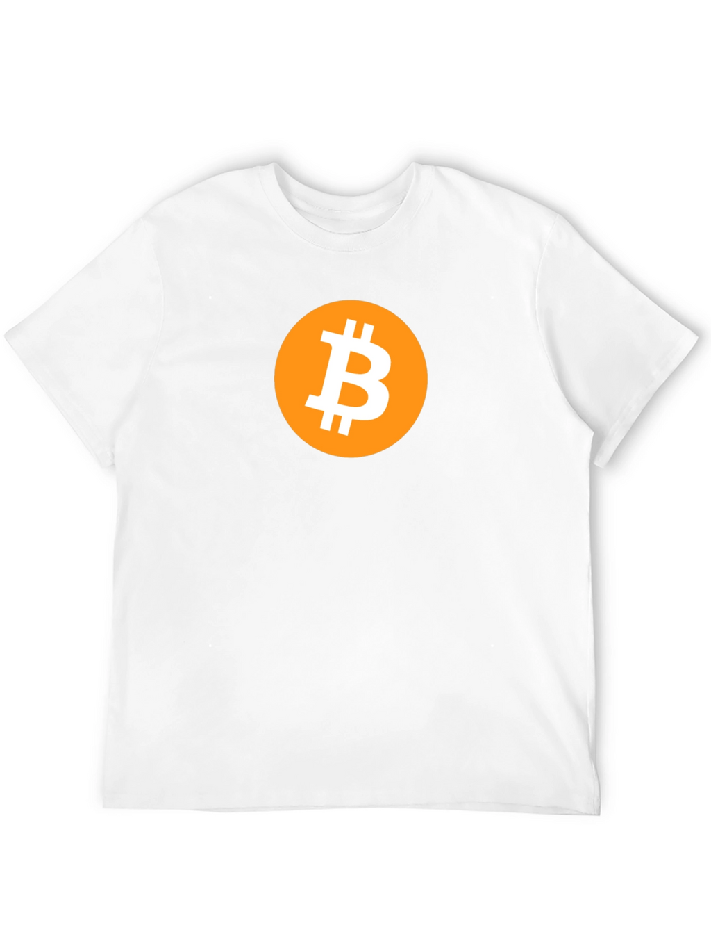 Bitcoin Logo Graphic Tee - Crypto Enthusiast T-Shirt