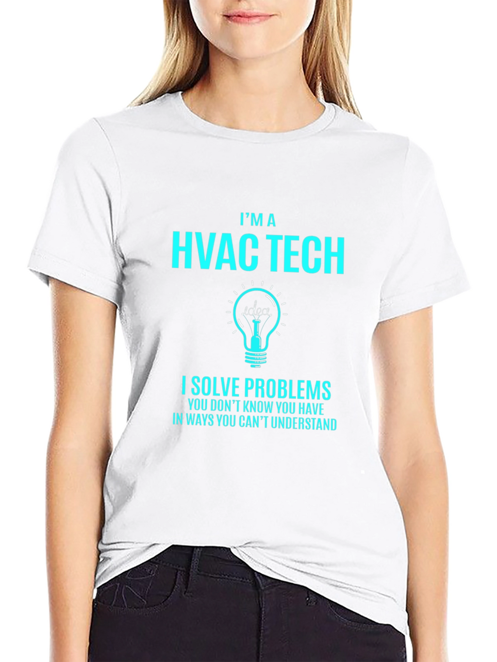 HVAC Tech T-Shirt - I Solve Problems Tee