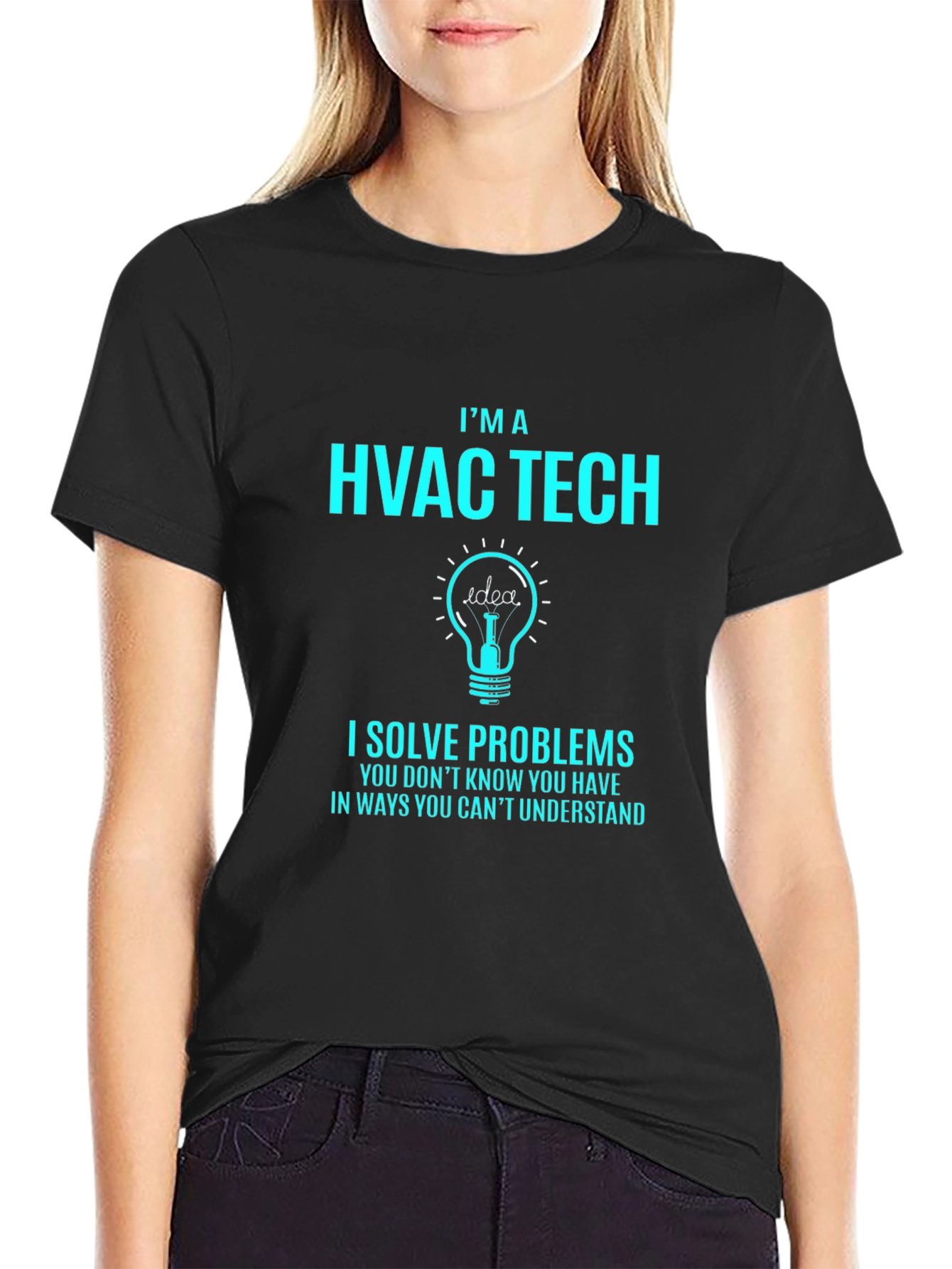 HVAC Tech T-Shirt - I Solve Problems Tee