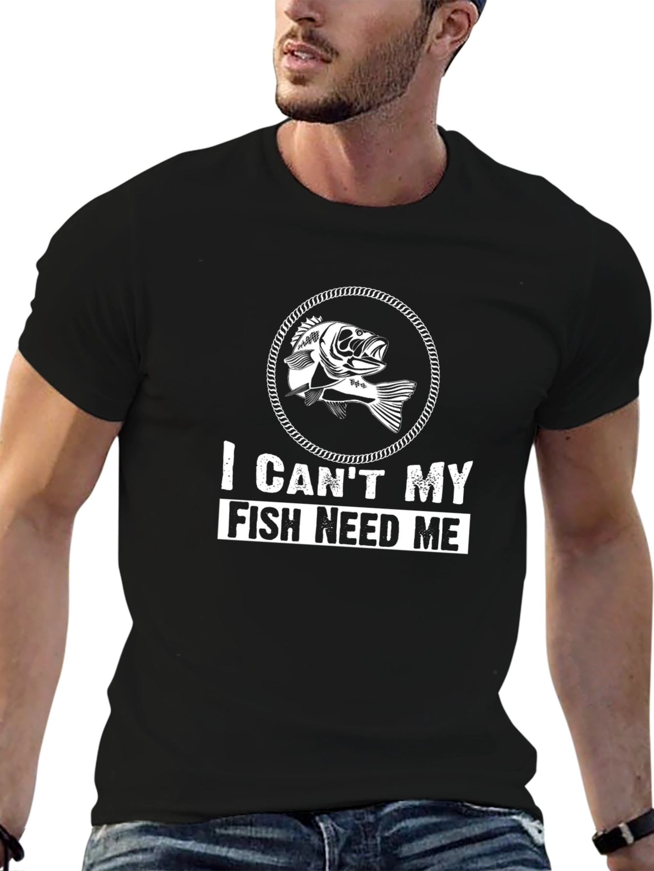I Cant My Fish Need Me T-Shirt