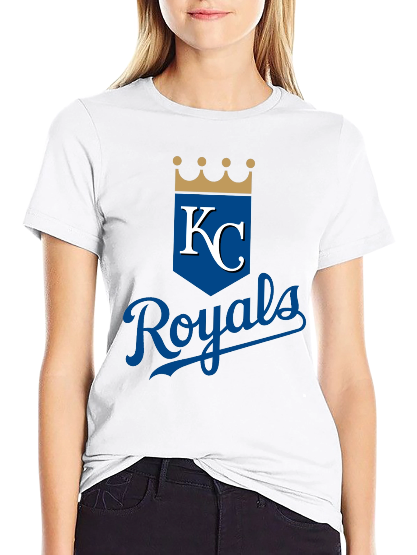 KC Royals Black T-Shirt | Baseball Fan Apparel