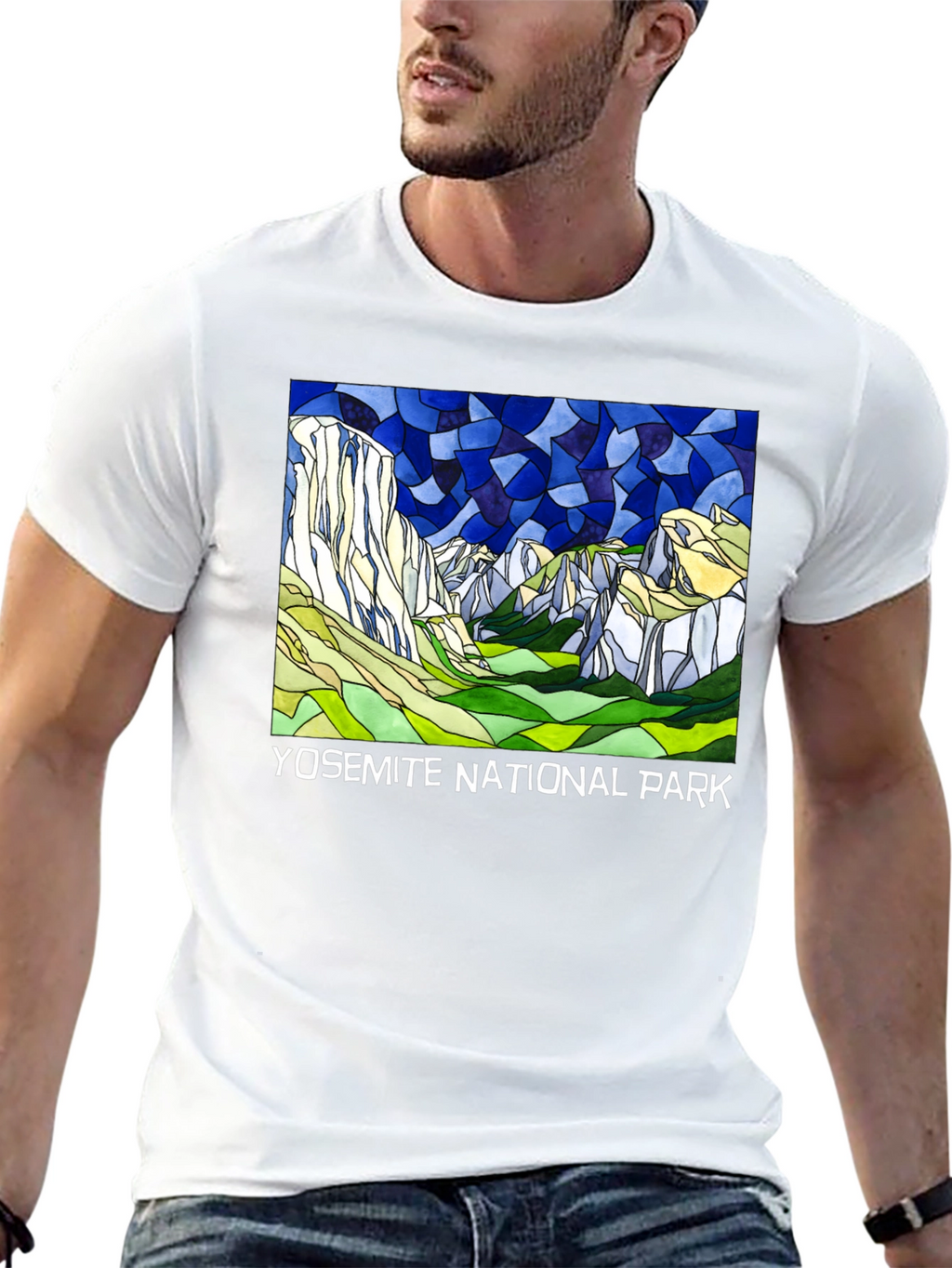 Yosemite National Park T-Shirt - Unique Artistic Design