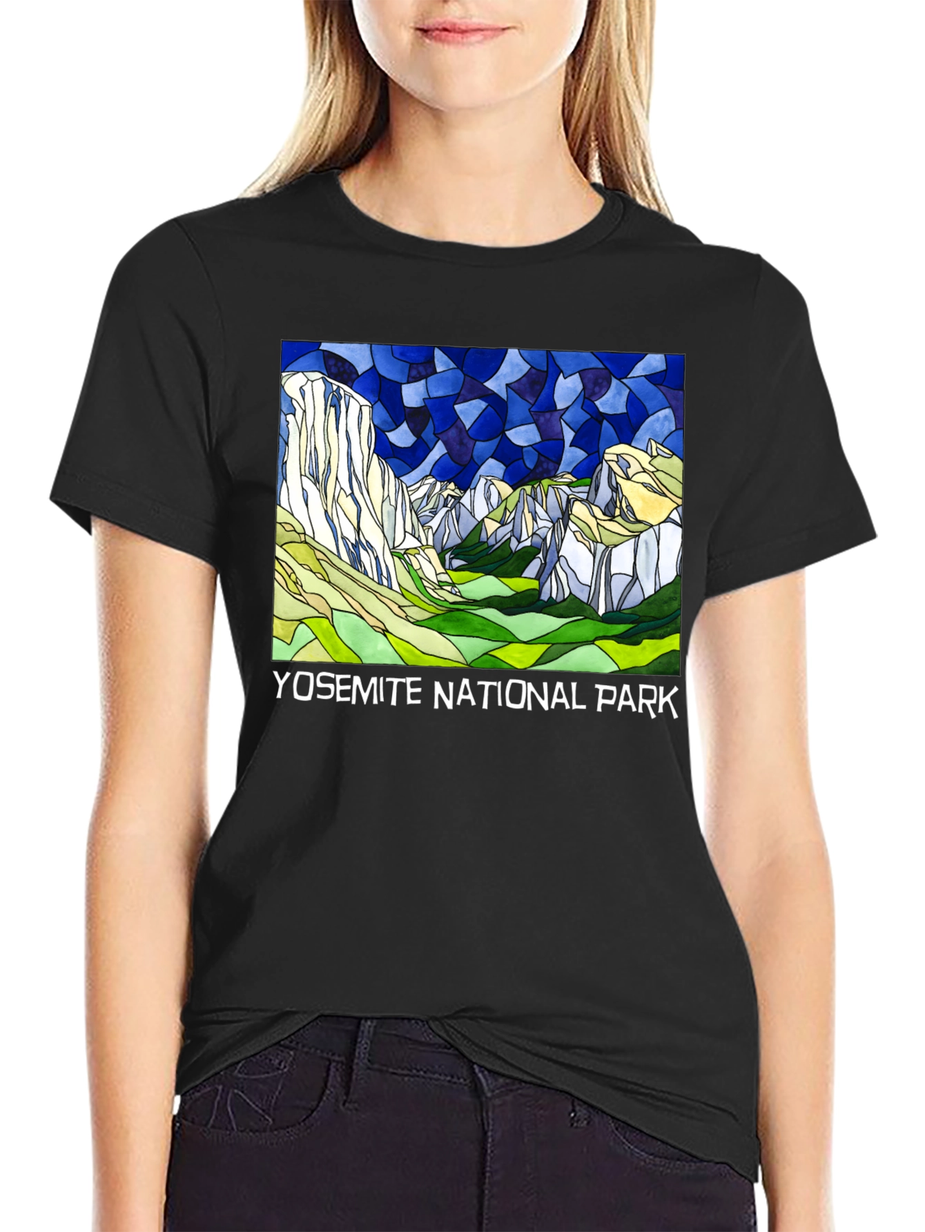 Yosemite National Park T-Shirt - Unique Artistic Design