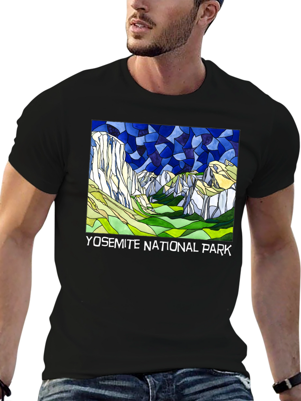 Yosemite National Park T-Shirt - Unique Artistic Design