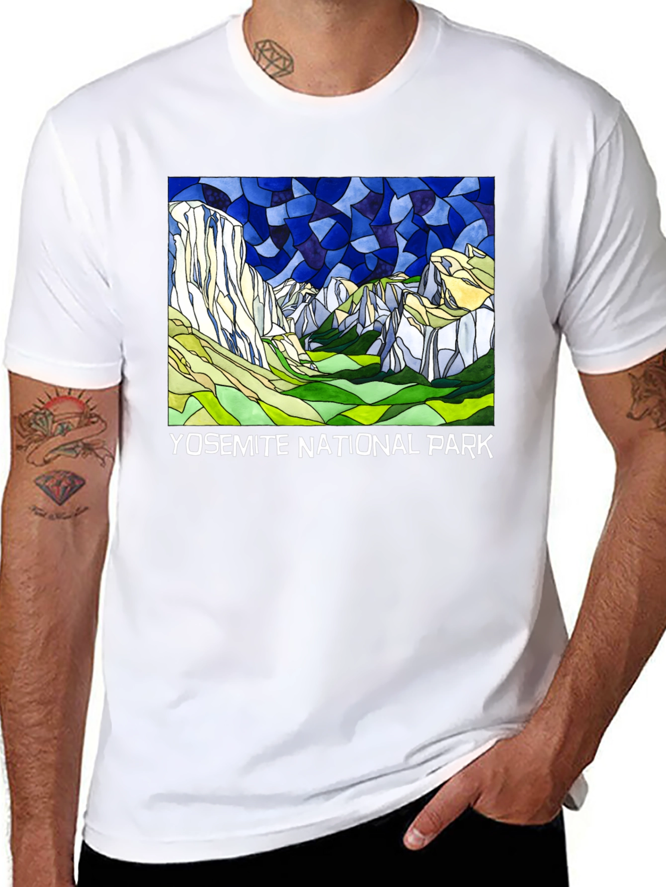 Yosemite National Park T-Shirt - Unique Artistic Design