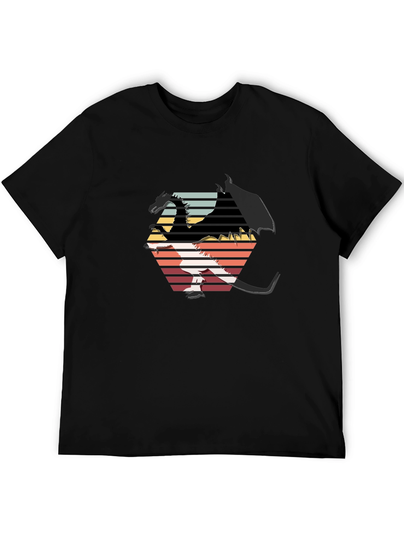 Retro Dragon Graphic Tee