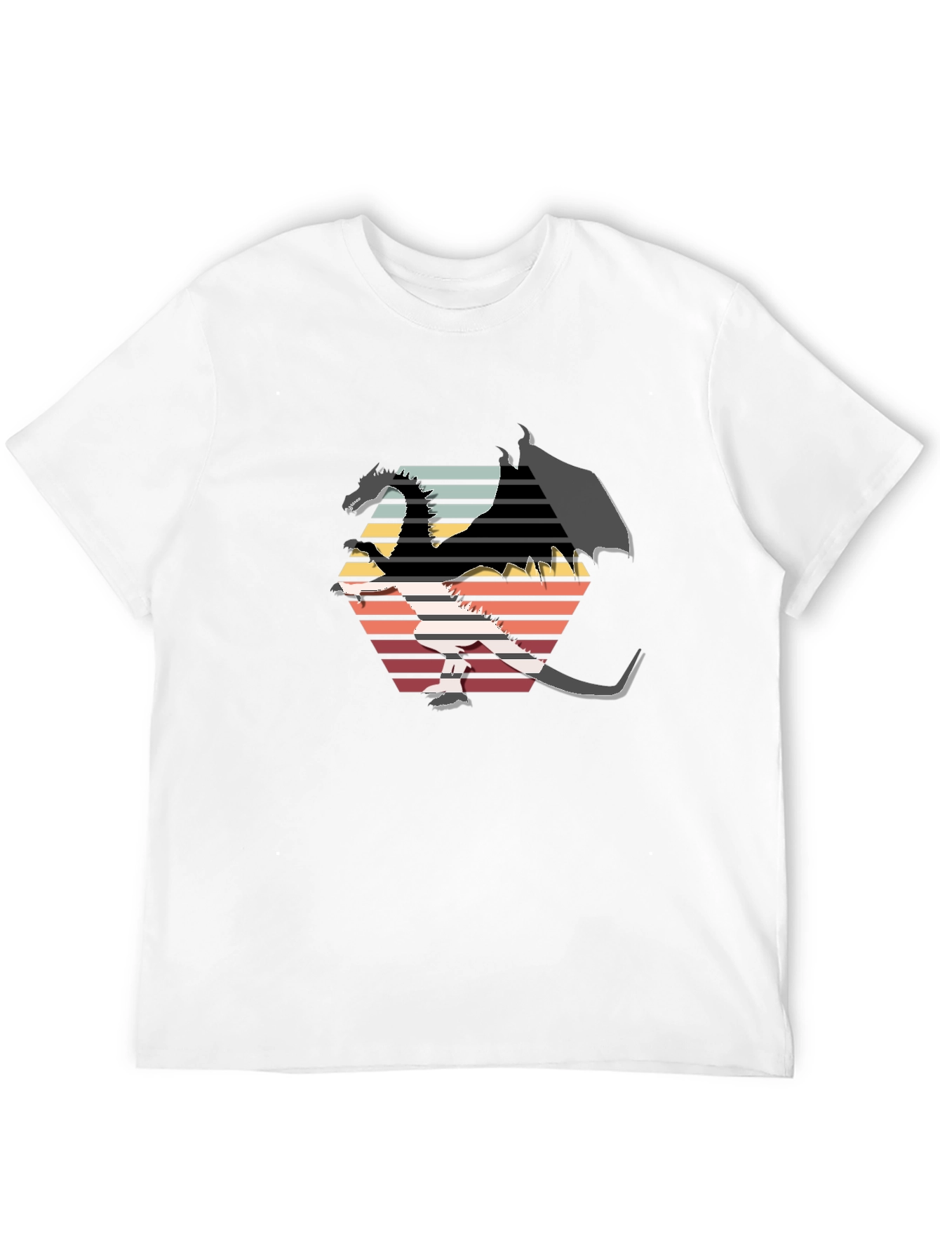 Retro Dragon Graphic Tee