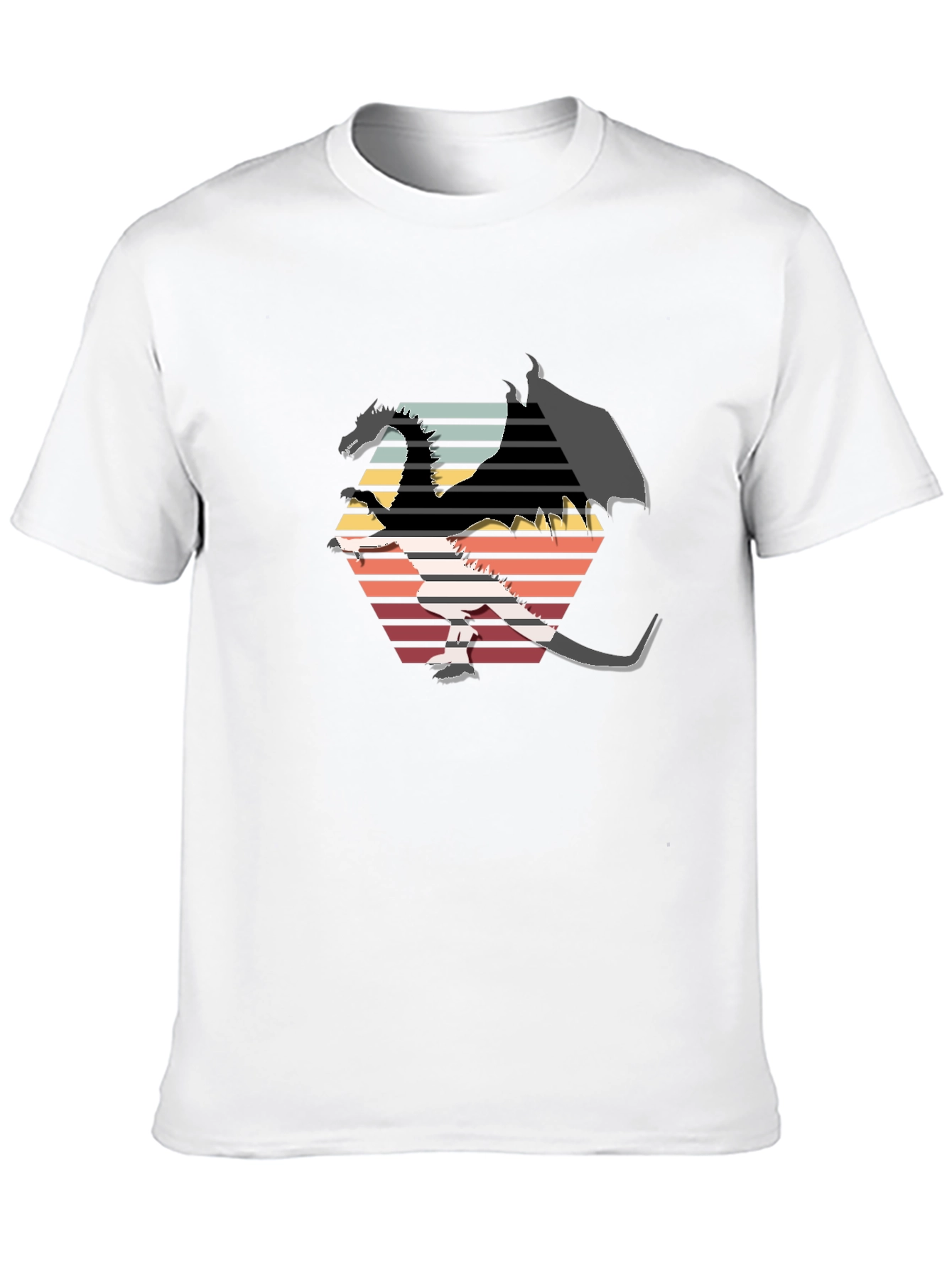 Retro Dragon Graphic Tee
