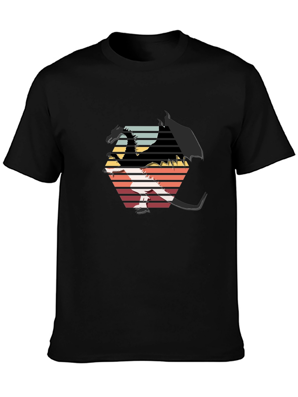 Retro Dragon Graphic Tee