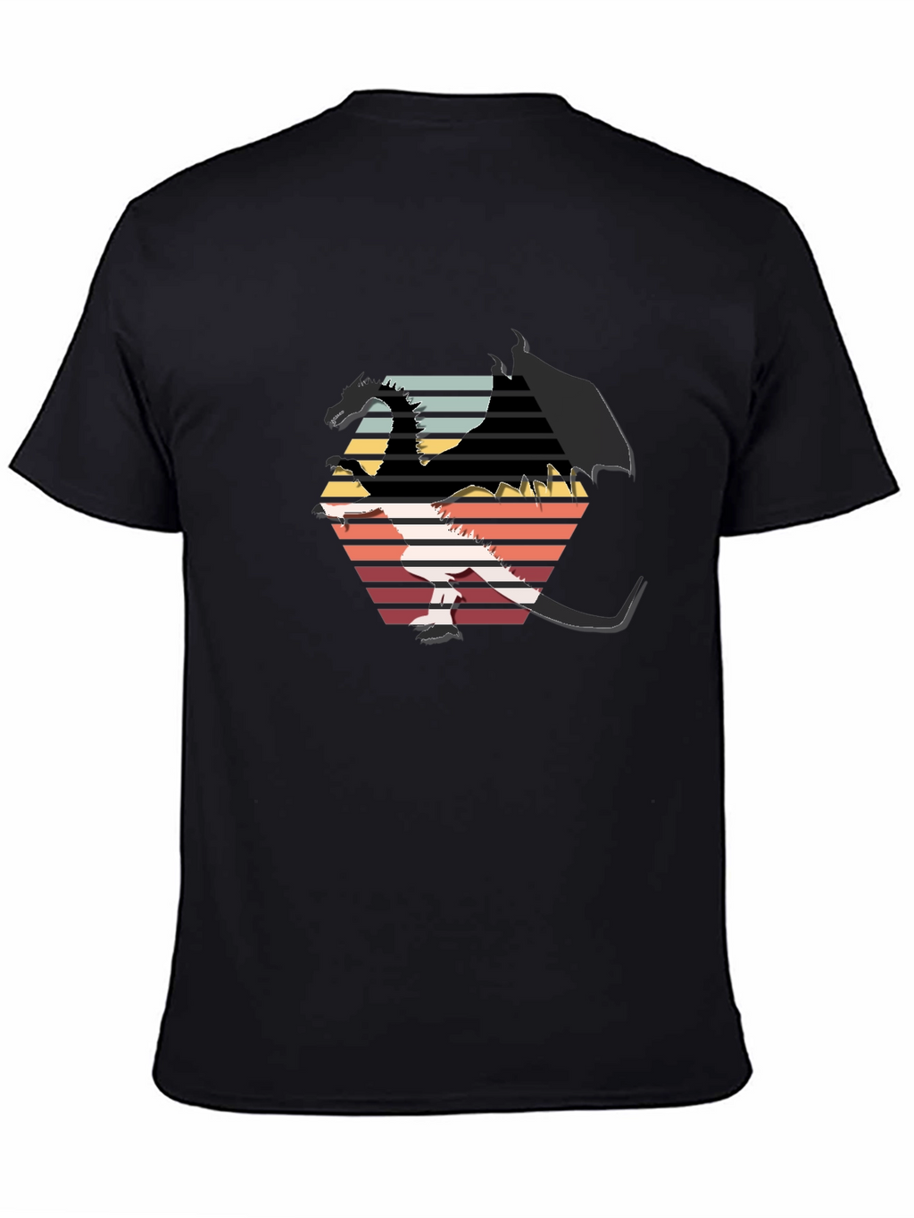 Retro Dragon Graphic Tee