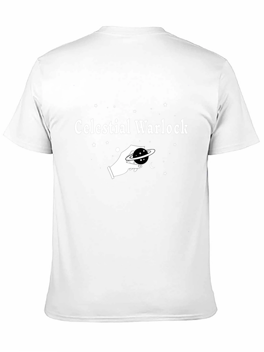 Celestial Warlock Graphic T-Shirt - Magical & Stylish!