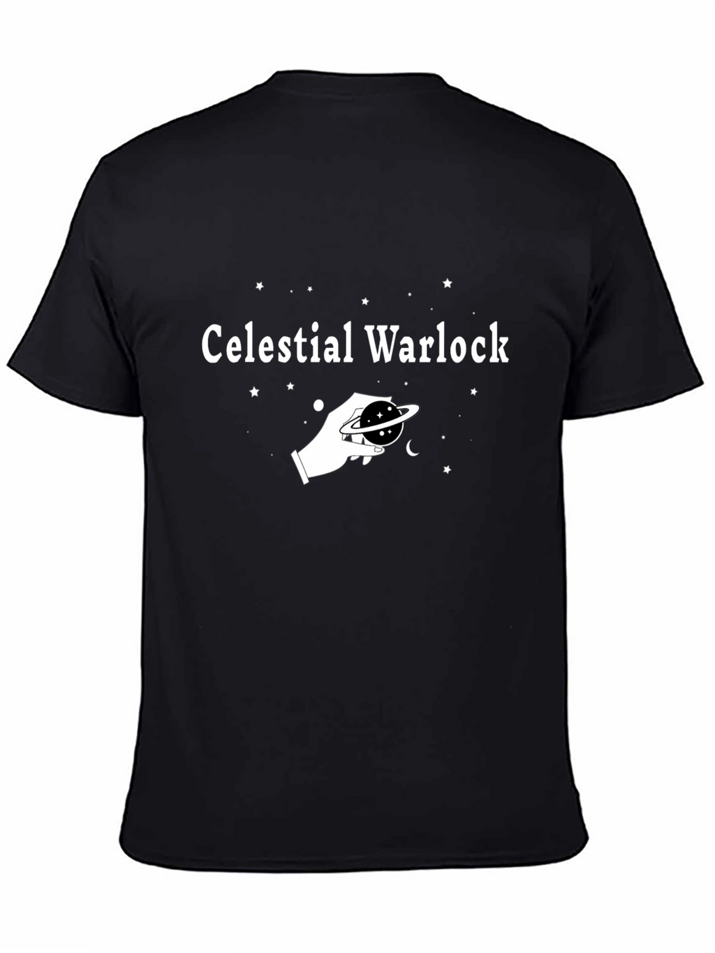 Celestial Warlock Graphic T-Shirt - Magical & Stylish!