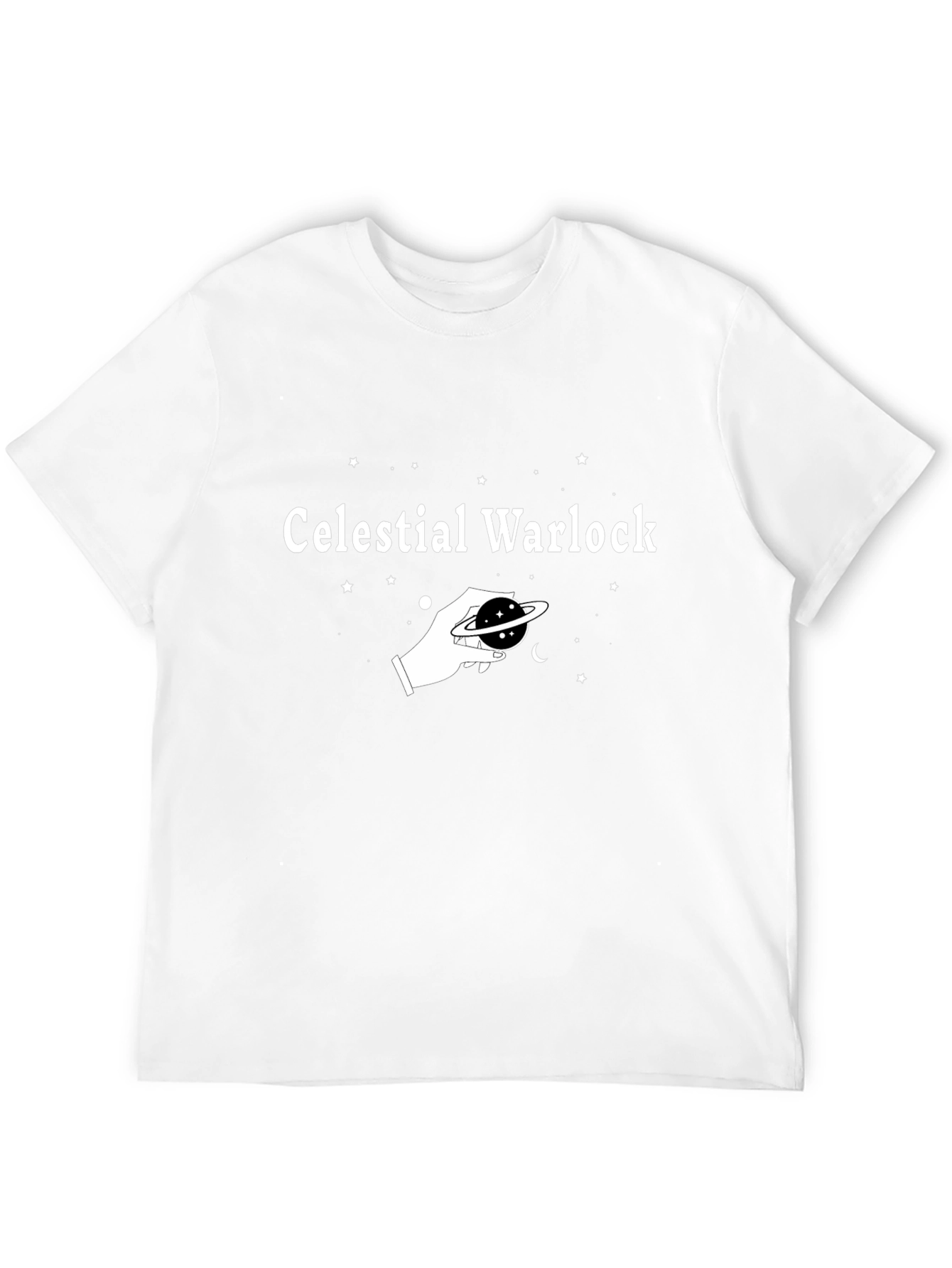 Celestial Warlock Graphic T-Shirt - Magical & Stylish!