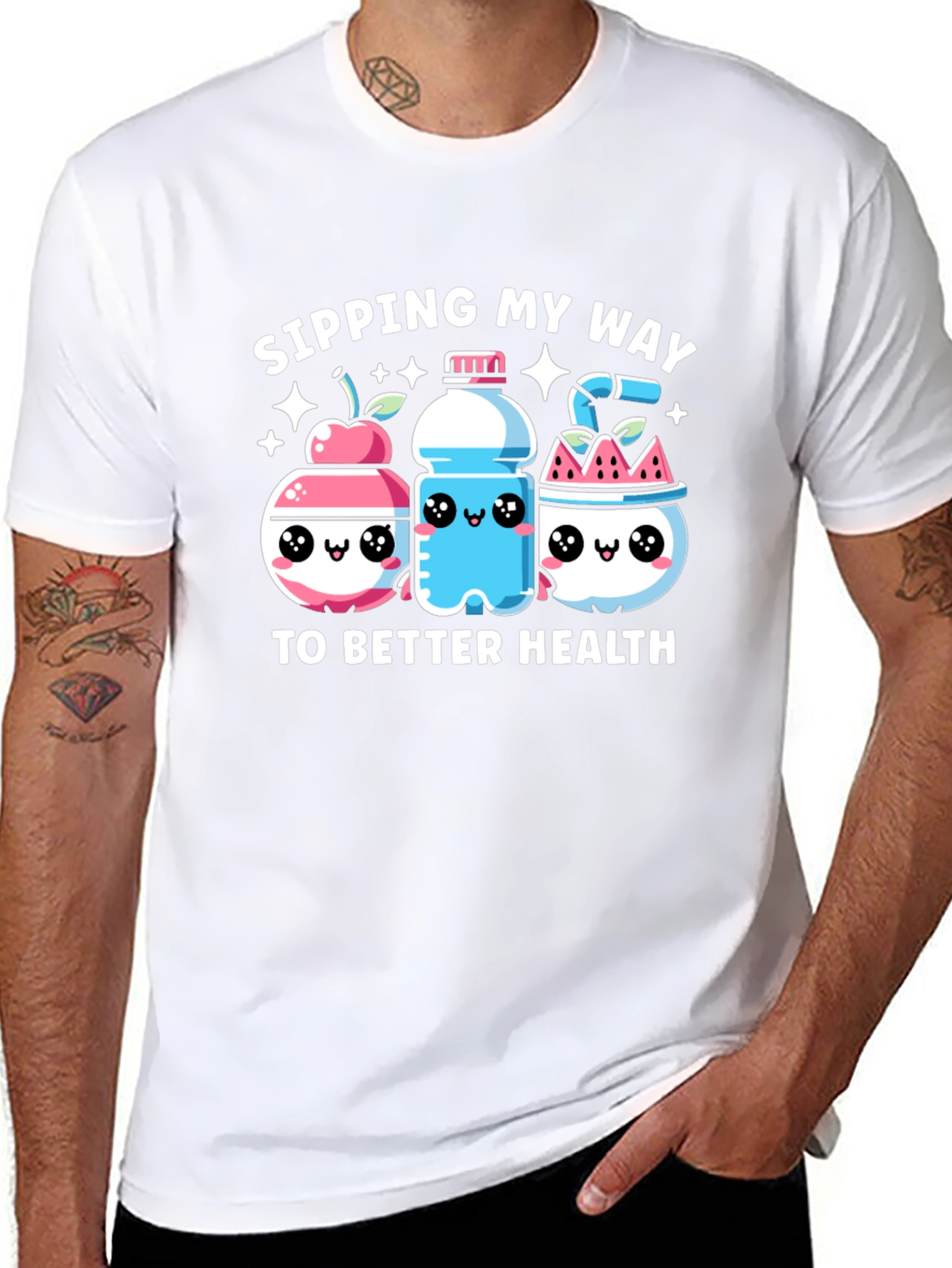Sipping My Way to Better Health T-Shirt