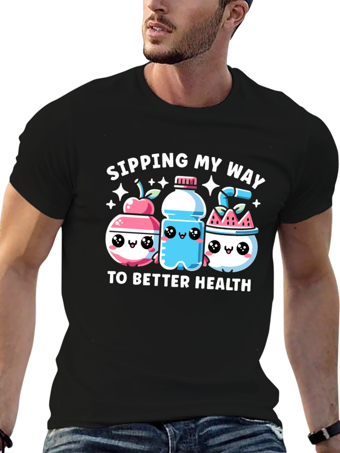 Sipping My Way to Better Health T-Shirt