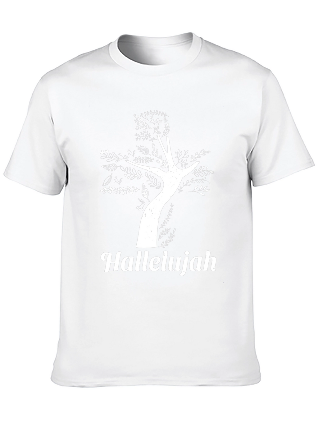 Hallelujah Tree Graphic Tee - Unisex Christian Apparel