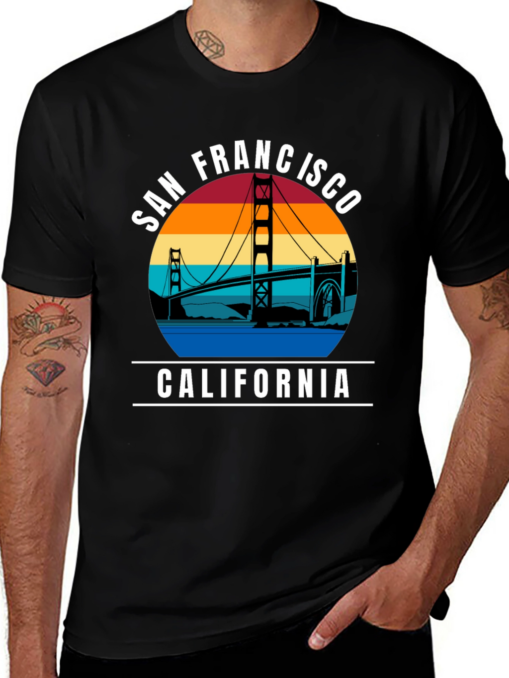 San Francisco California Graphic Tee