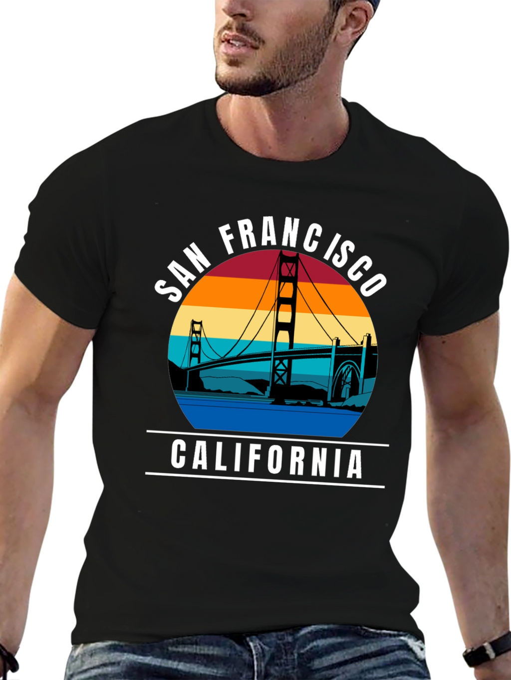 San Francisco California Graphic Tee