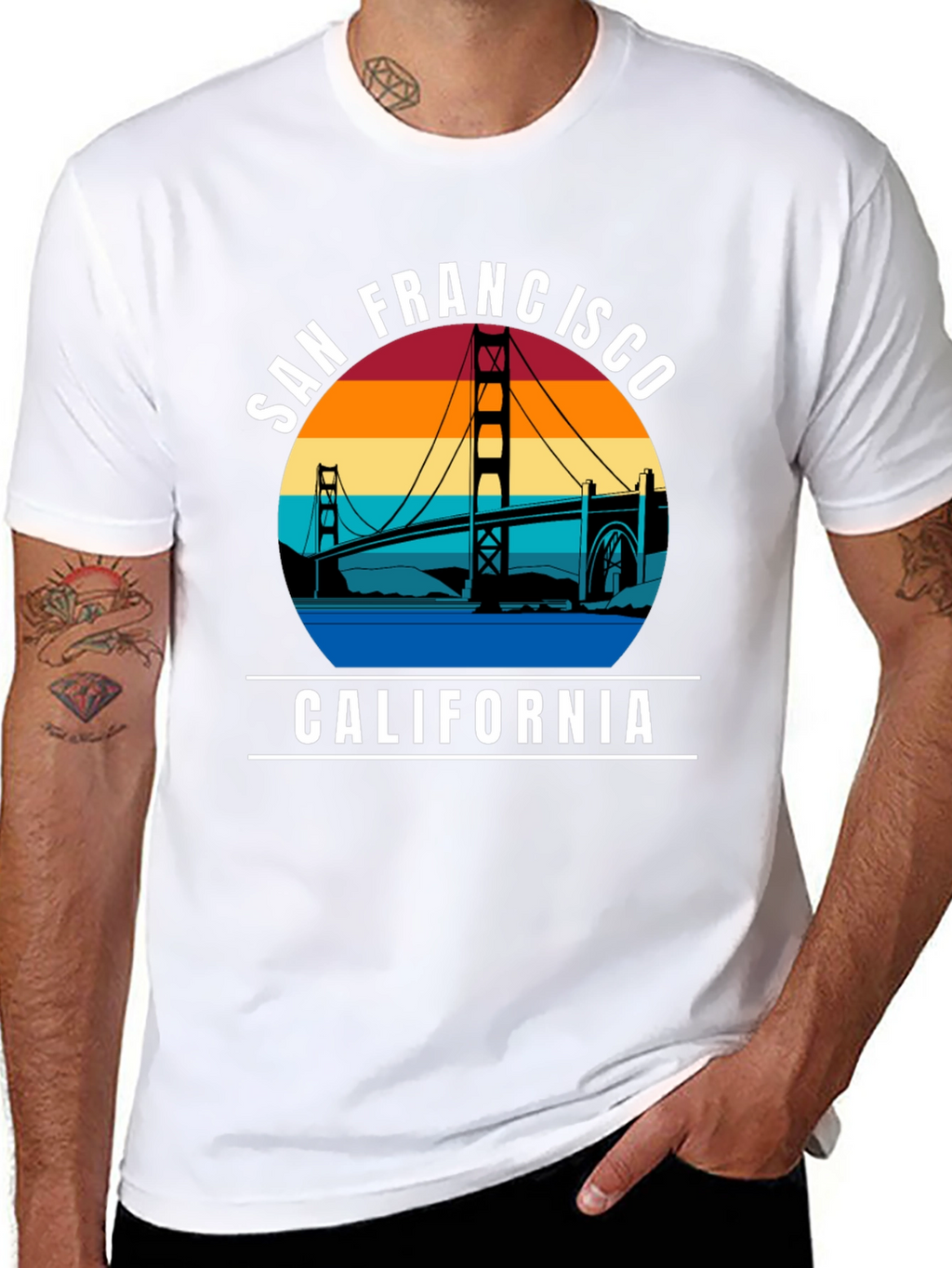 San Francisco California Graphic Tee