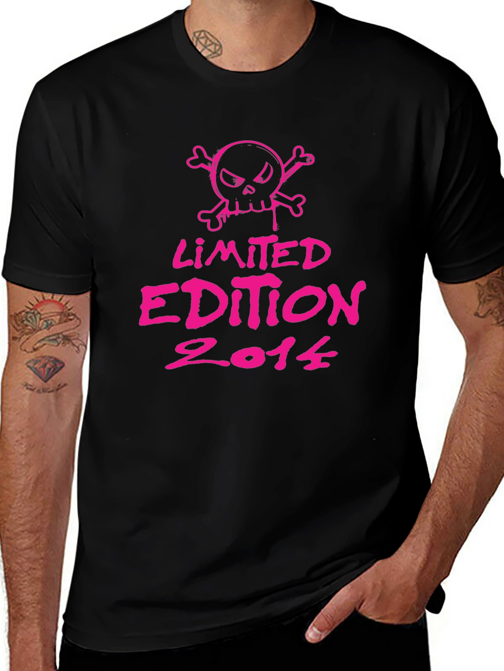 Limited Edition 2014 Skull Graphic T-Shirt