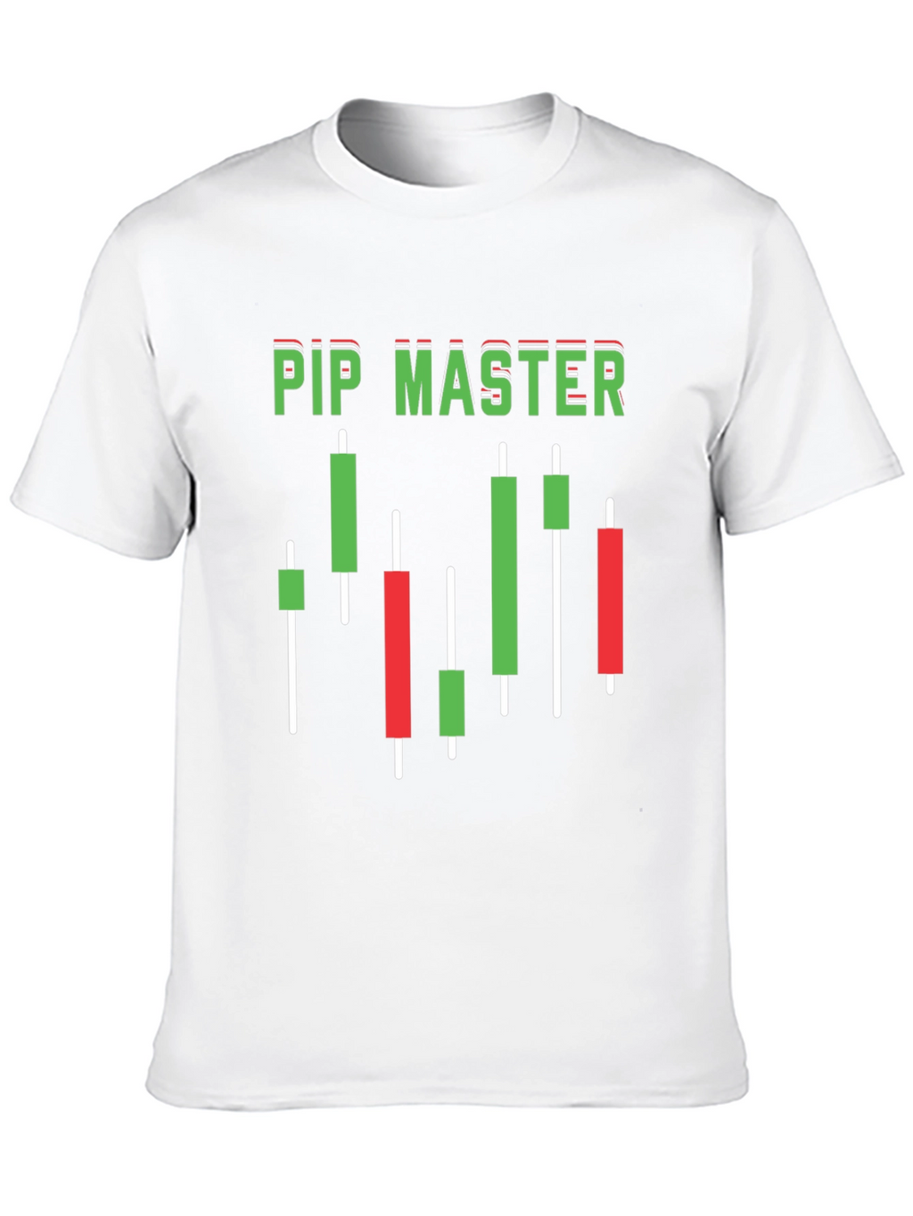 Pip Master T-Shirt Forex Trading Candlestick Charts