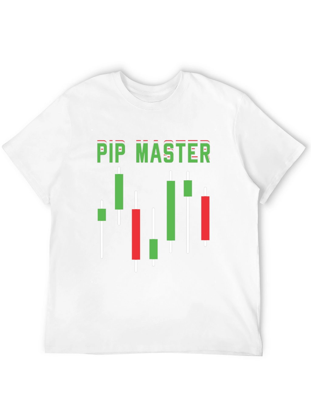 Pip Master T-Shirt Forex Trading Candlestick Charts
