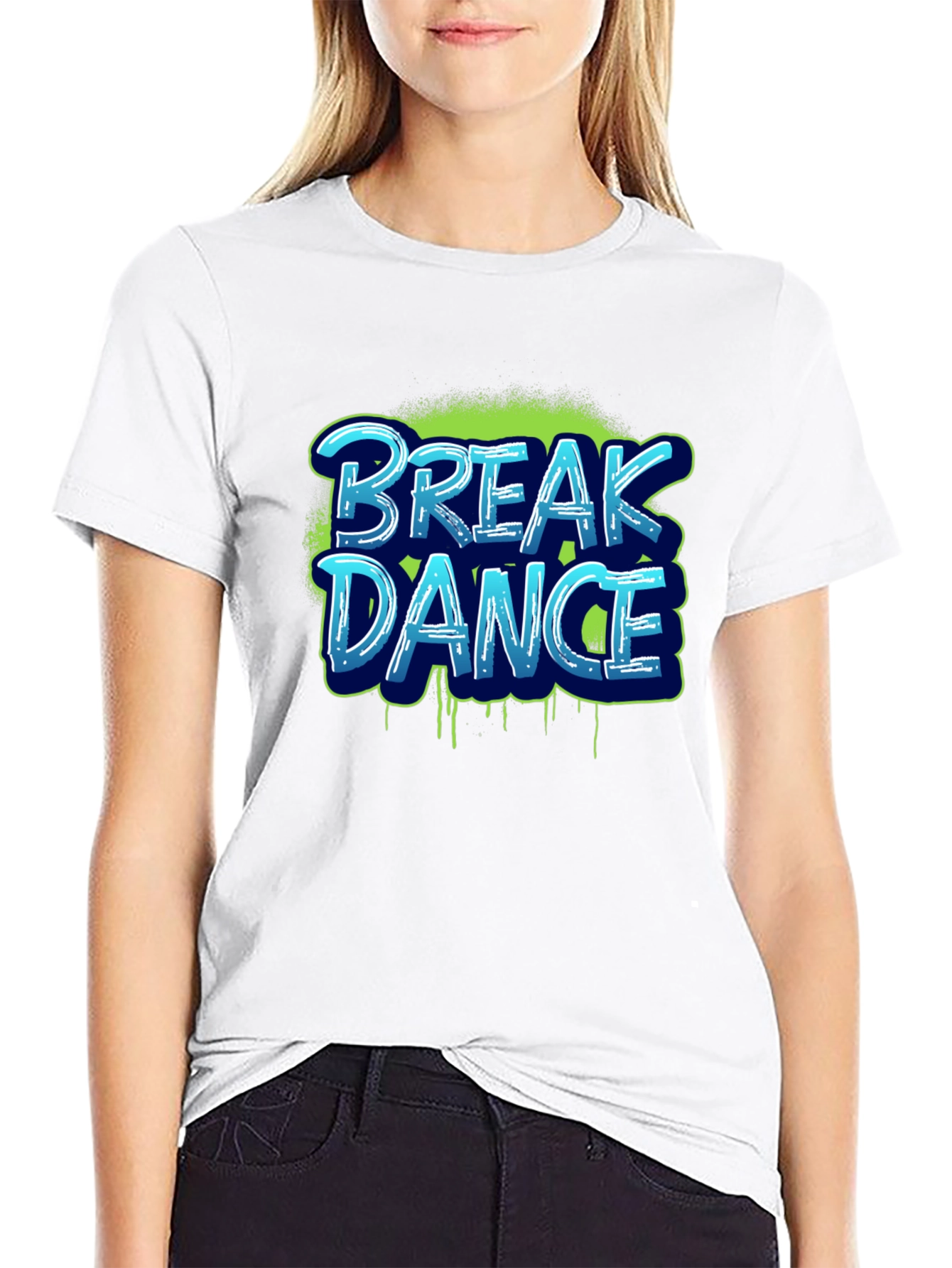 Break Dance Graphic Tee - Urban Style