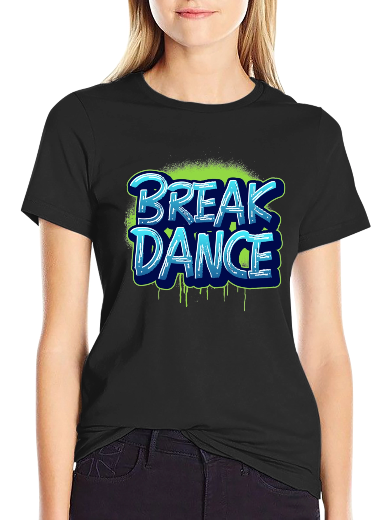 Break Dance Graphic Tee - Urban Style