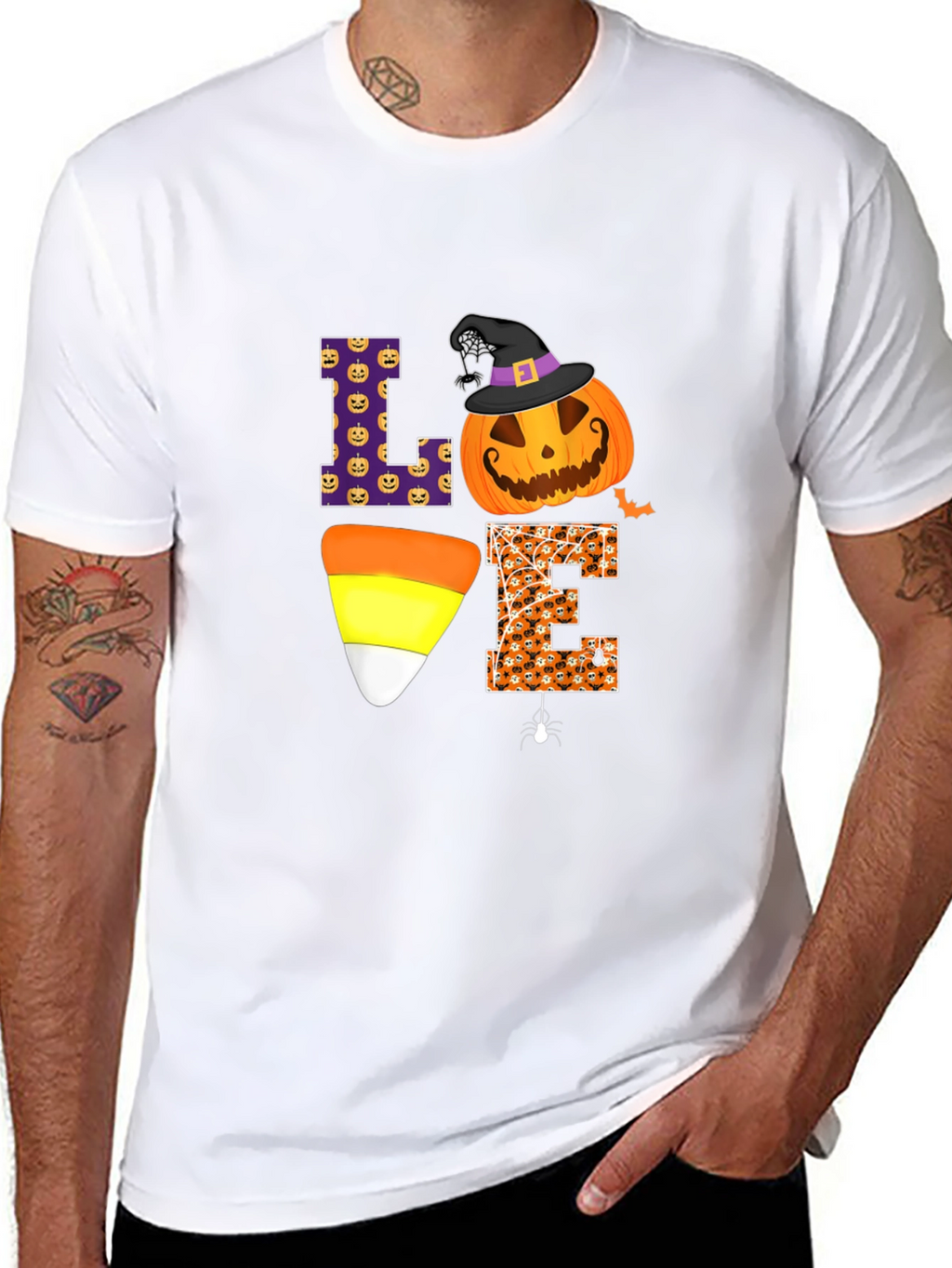 Halloween Love T-Shirt Pumpkin Witch