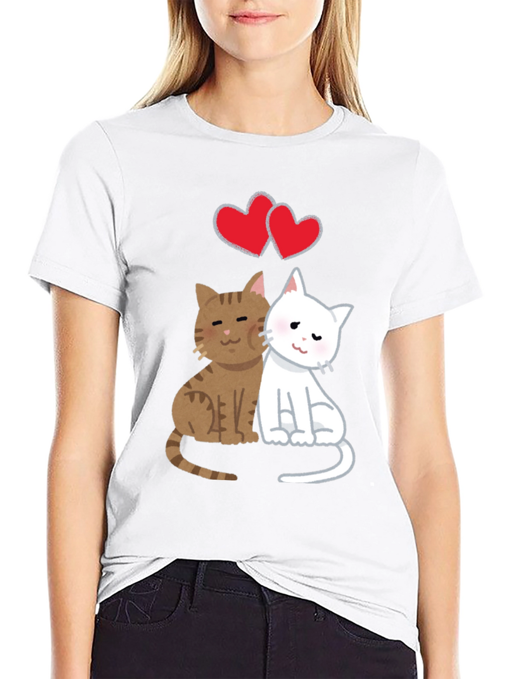 Cute Cats in Love T-Shirt