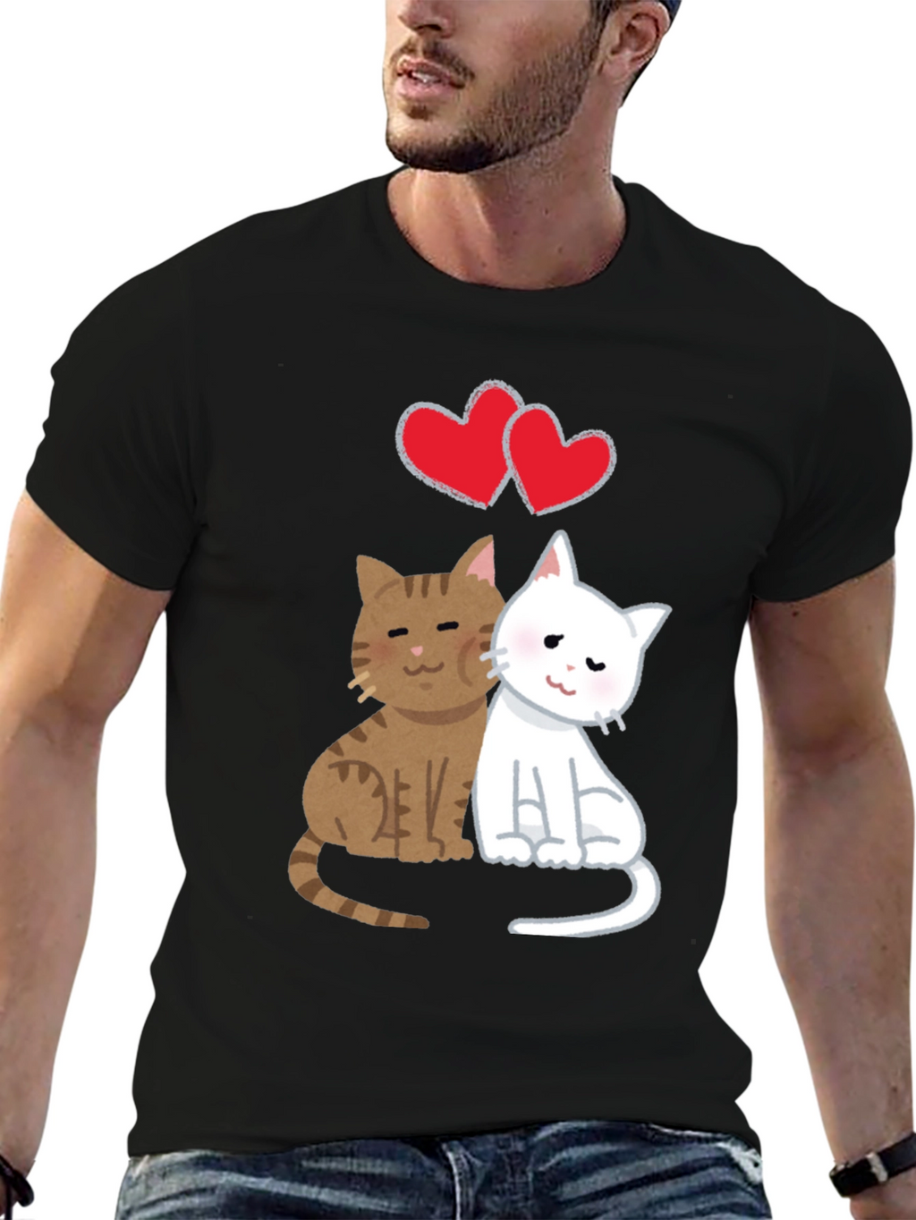 Cute Cats in Love T-Shirt